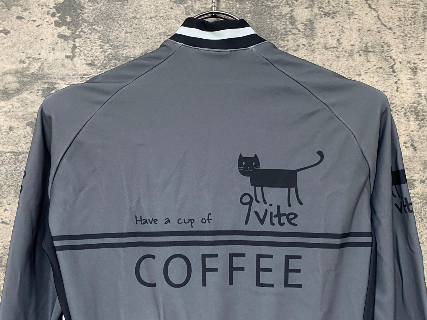 IW437 ジェッセージ GSG 長袖 サイクルジャージ グレー レディース M 裏起毛