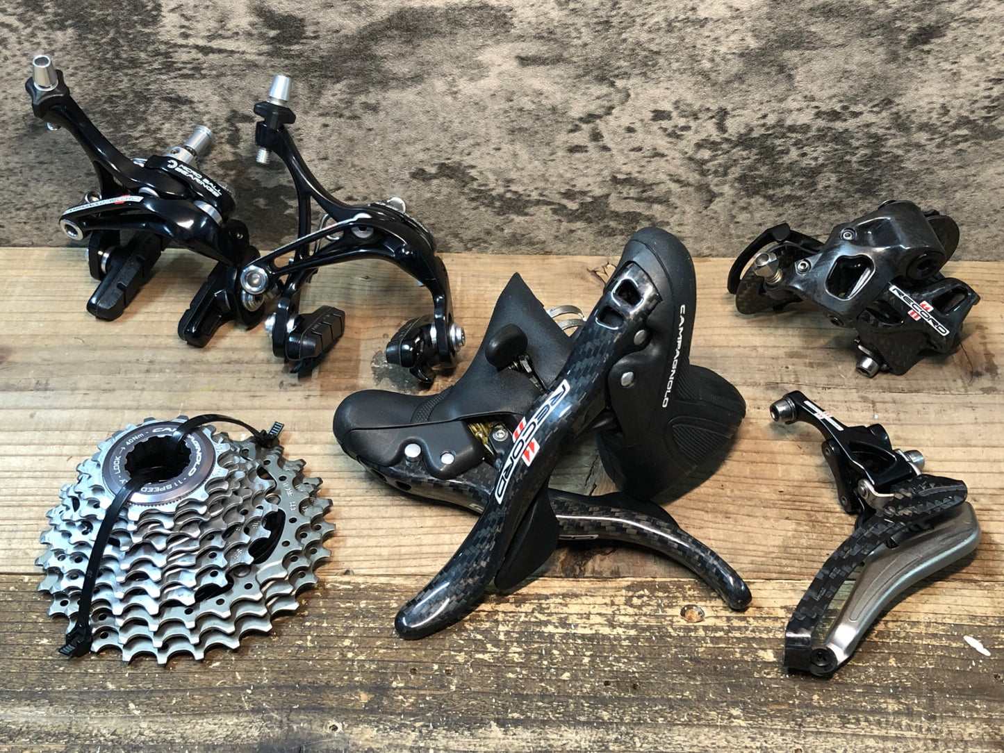 IA391 カンパニョーロ Campagnolo レコード RECORD 11S コンポセット 12-27T 50/34T 172.5mm