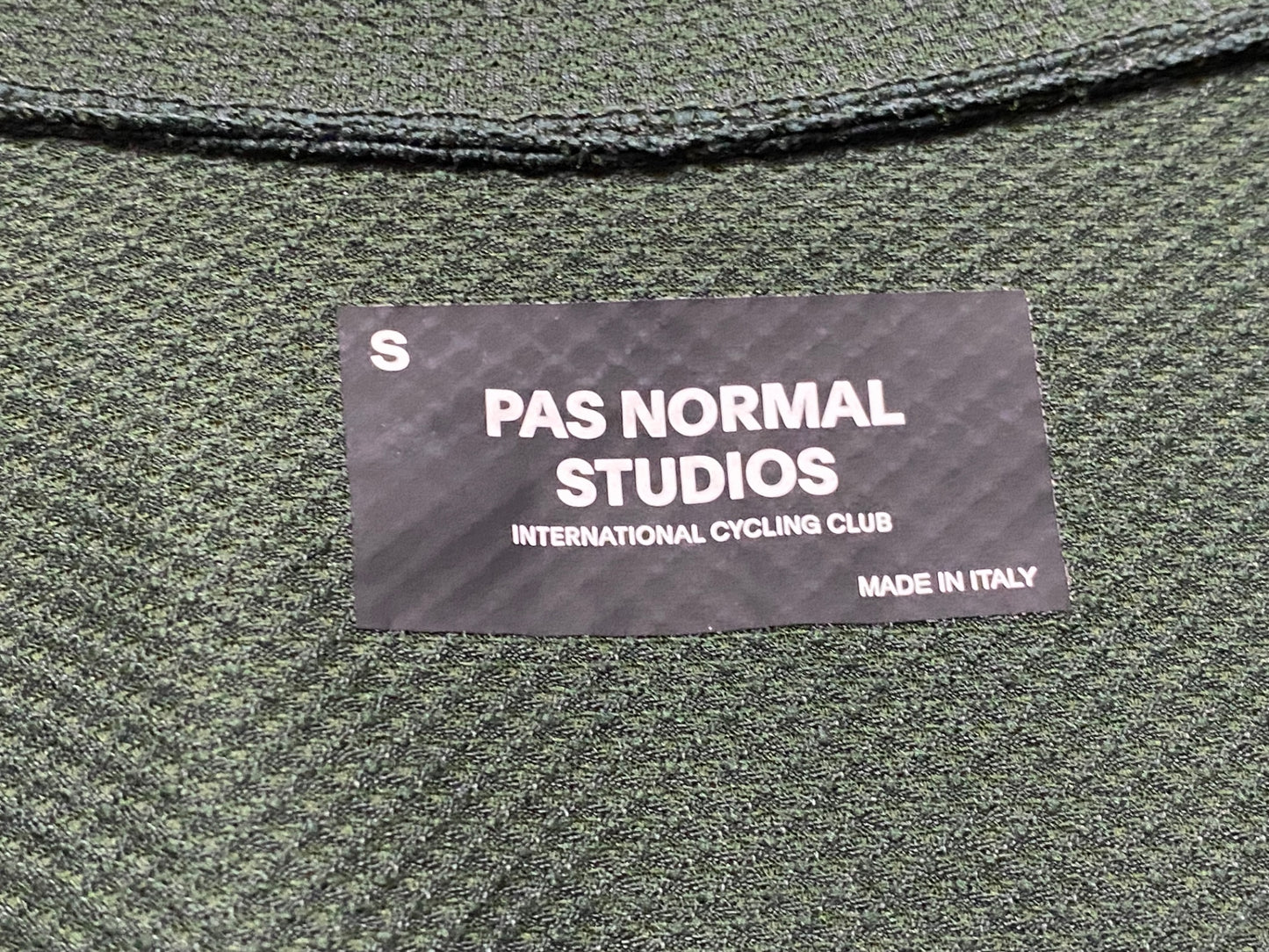 IV053 パスノーマルスタジオ PAS NORMAL STUDIOS Solitude Mesh Jersey 半袖サイクルジャージ 緑 S