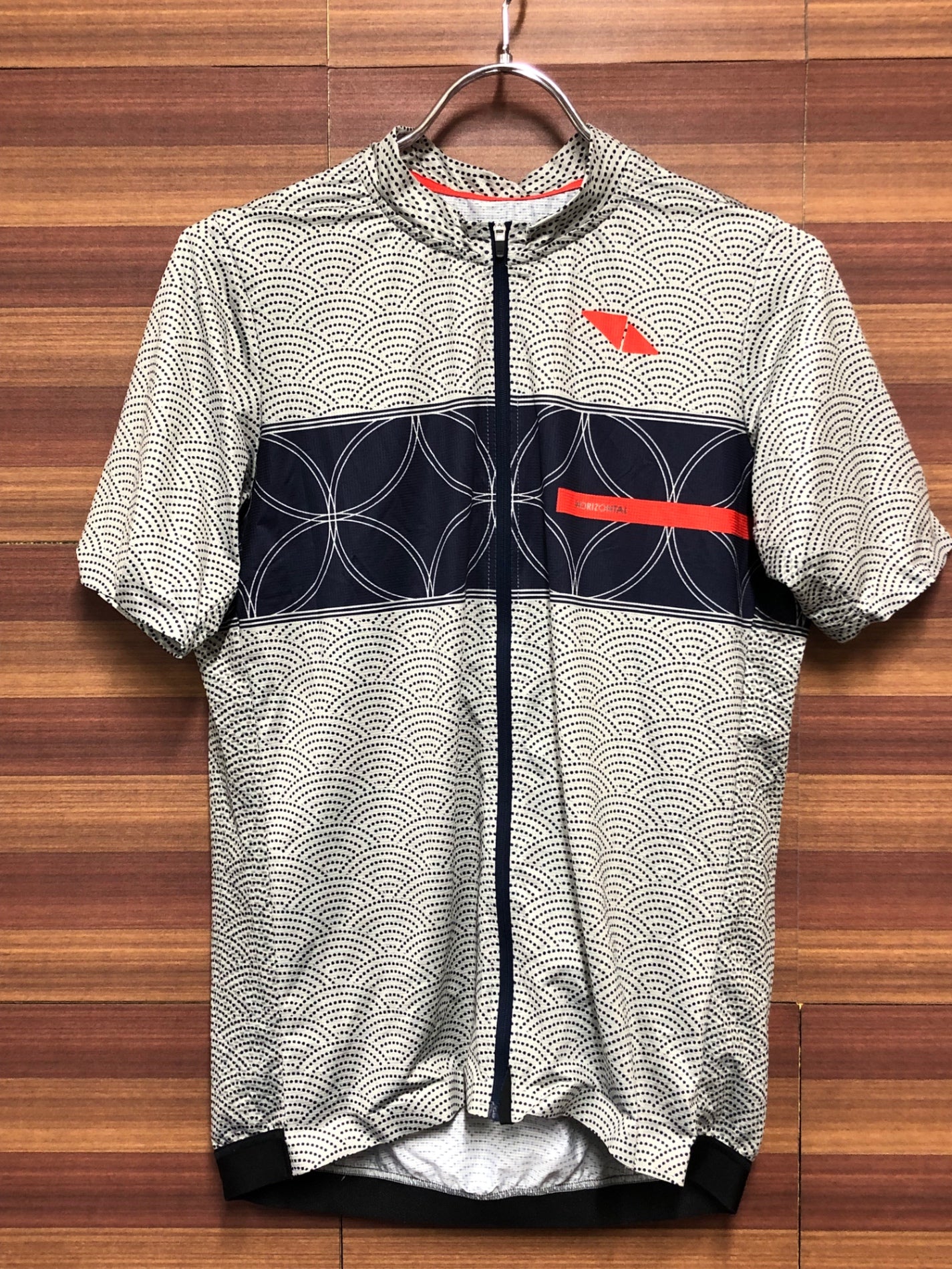 IN413 ホリゾンタル HORIZONTAL 半袖サイクルジャージ 和柄 XL