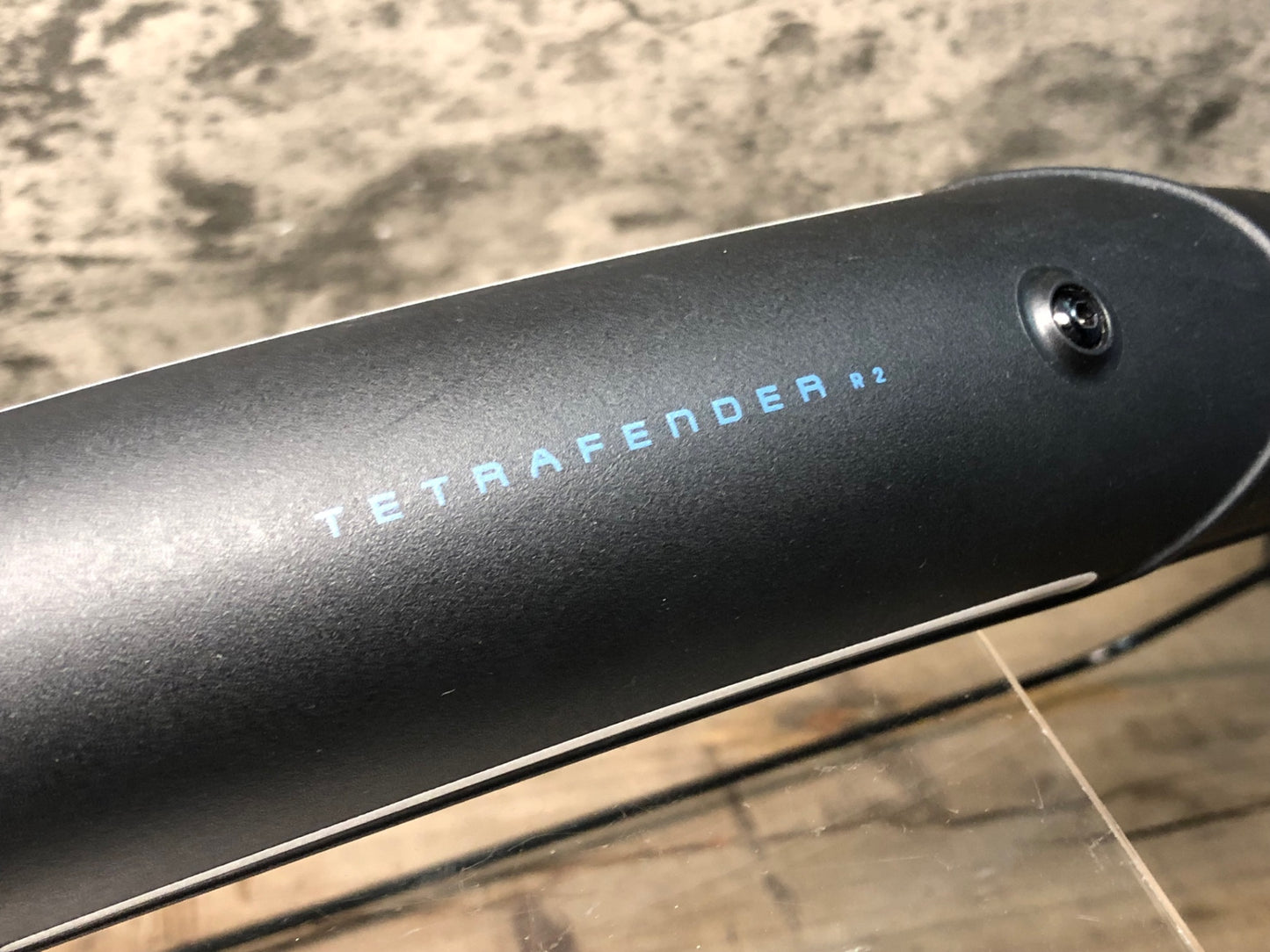 IX619 トピーク TOPEAK TETRAFENDER R2 樹脂製 リア フェンダー 黒