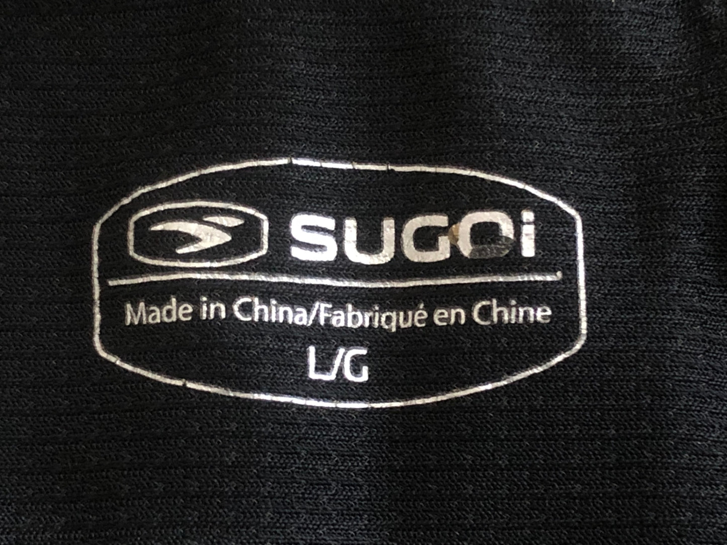 IW609 スゴイ SUGOi ビブタイツ 黒 L 裏起毛 ※擦れ