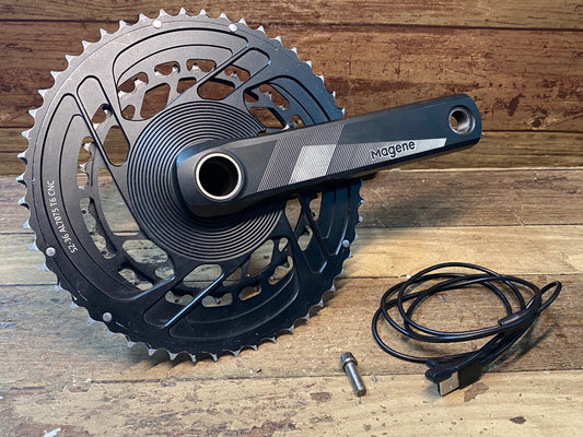 IL308 グロータック GROWTAC マージーン Magene P325 CS 170mm 52/36T 両側計測パワーメーター クランクセット ※充電確認済み、接続未確認