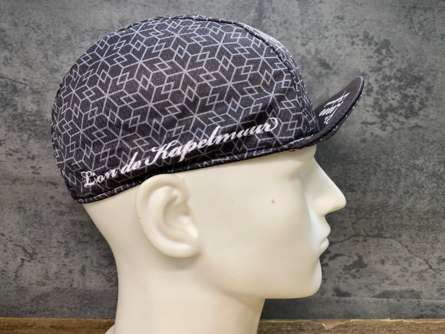 JA990 リオンドカペルミュール Lion de KAPELMUUR サイクルキャップ グレー