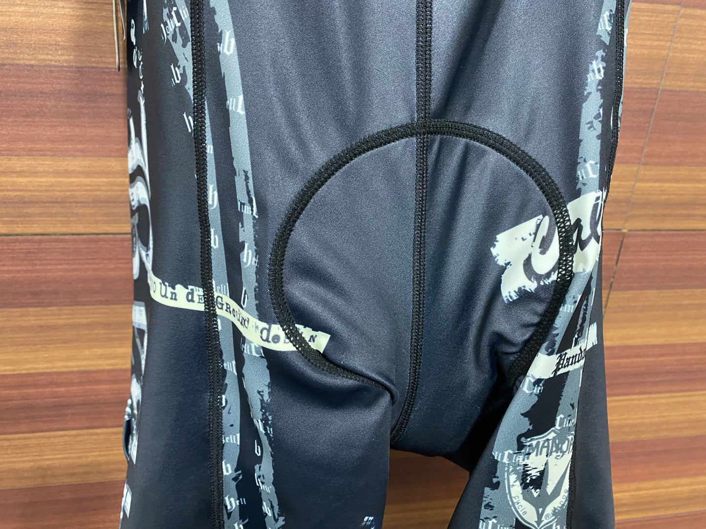 IQ222 パンダーニ PANDANI ビブショーツ 黒 茶 M