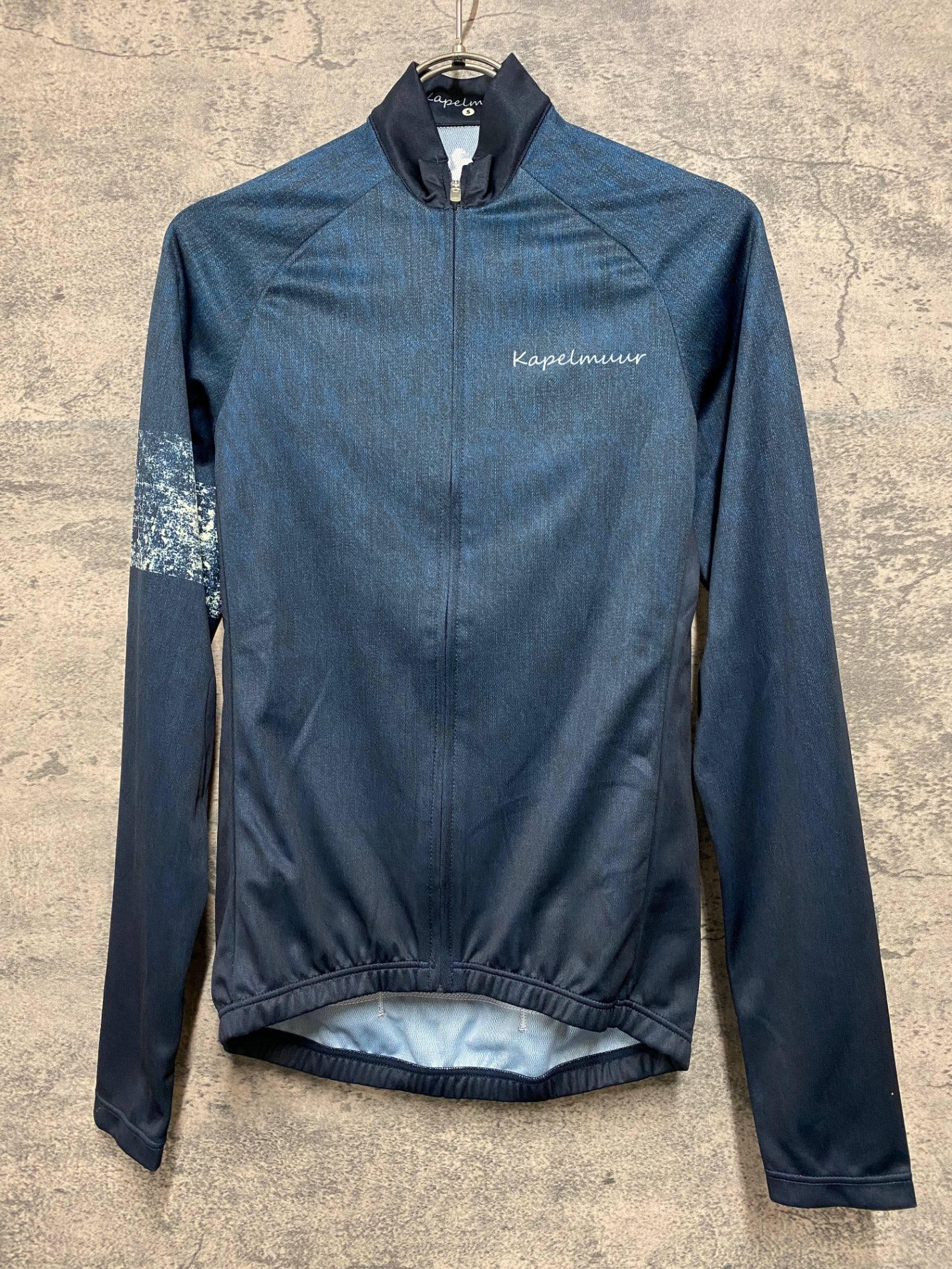 JB066 カペルミュール KAPELMUUR 長袖 サイクルジャージ 紺 S