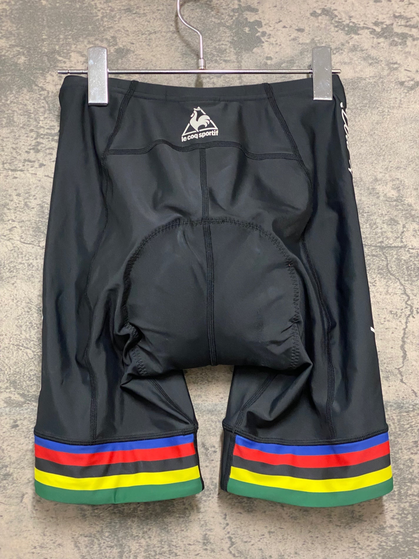 JA356 ルコックスポルティフ Le Coq Sportif レーサーパンツ S アルカンシェル