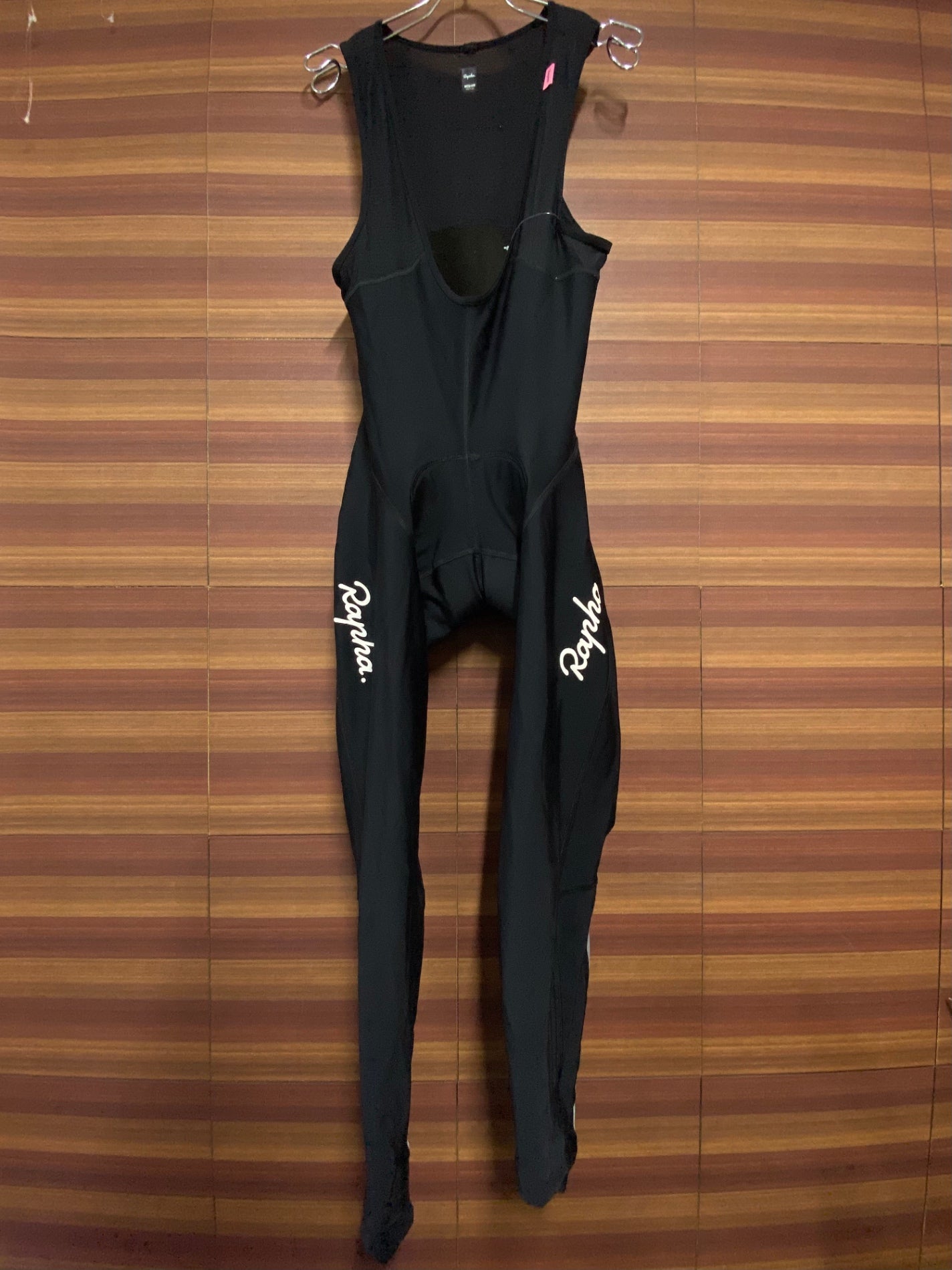 IK067 ラファ Rapha WINTER TIGHTS WITH PAD ビブタイツ 黒 M 裏起毛