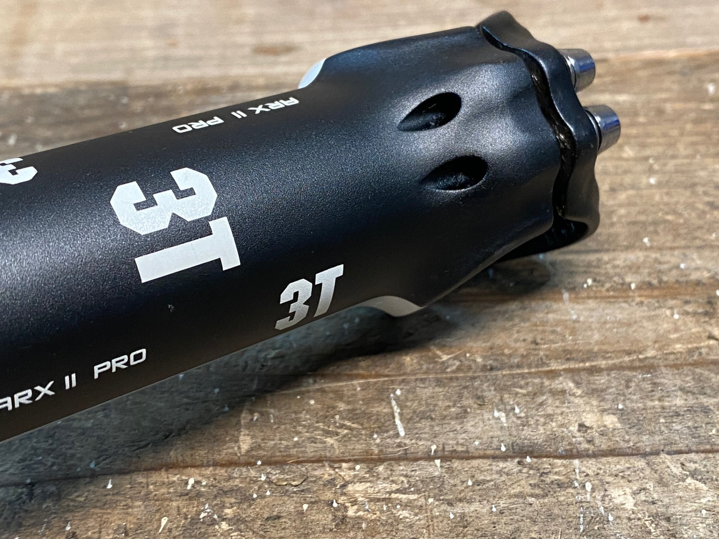 IO399 3T ARX Ⅱ PRO アルミステム 黒 110mm Φ31.8 OS 6°