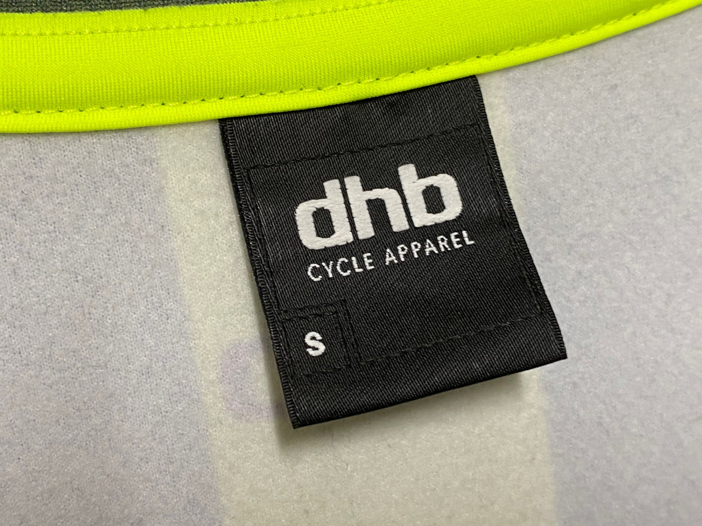 JA539 dhb 長袖 サイクルジャージ 緑 S 裏起毛