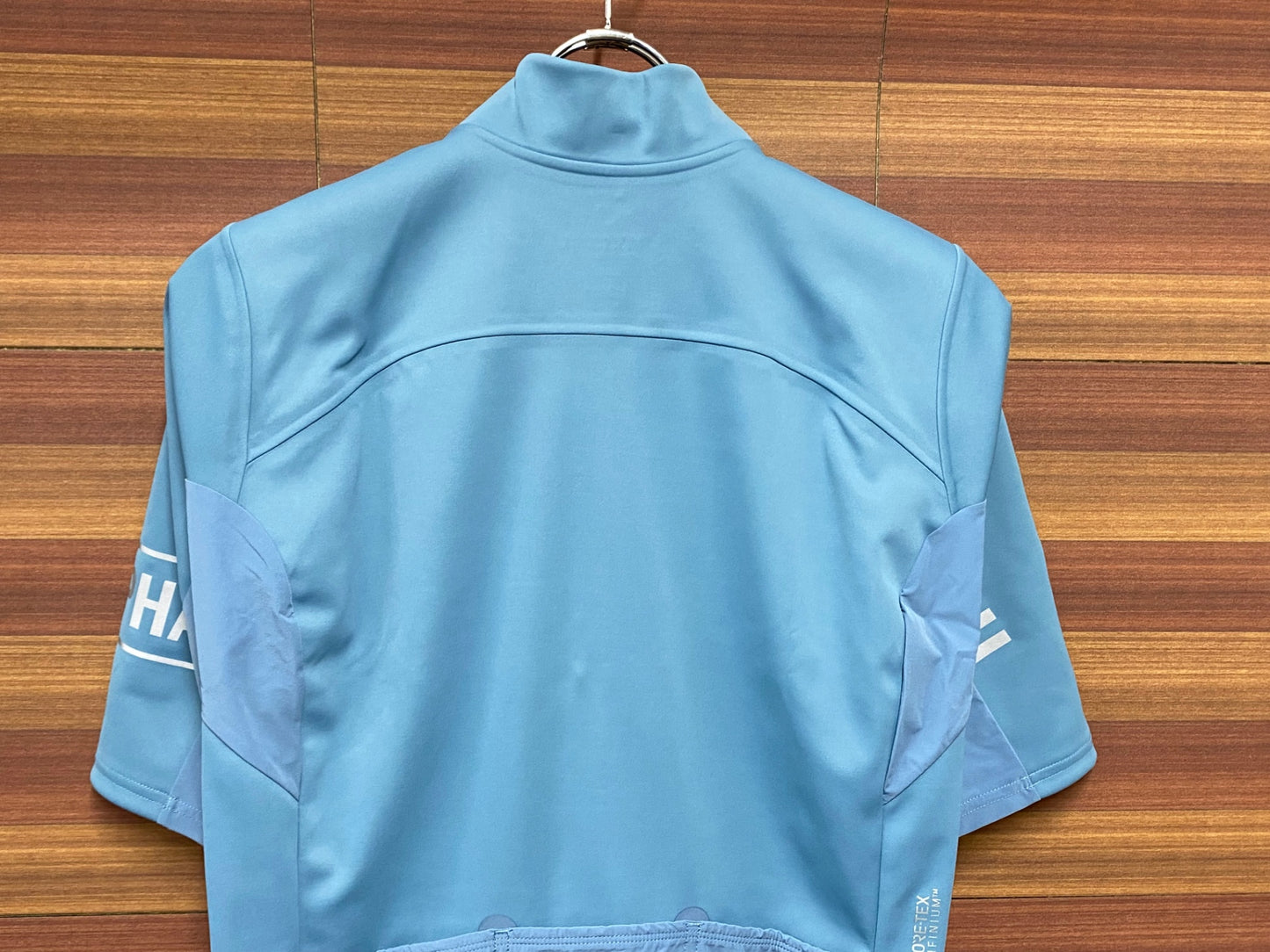 IT647 ラファ Rapha MEN'S PRO TEAM WINDSTOPPER JERSEY 半袖 サイクルジャージ 水 S 未使用