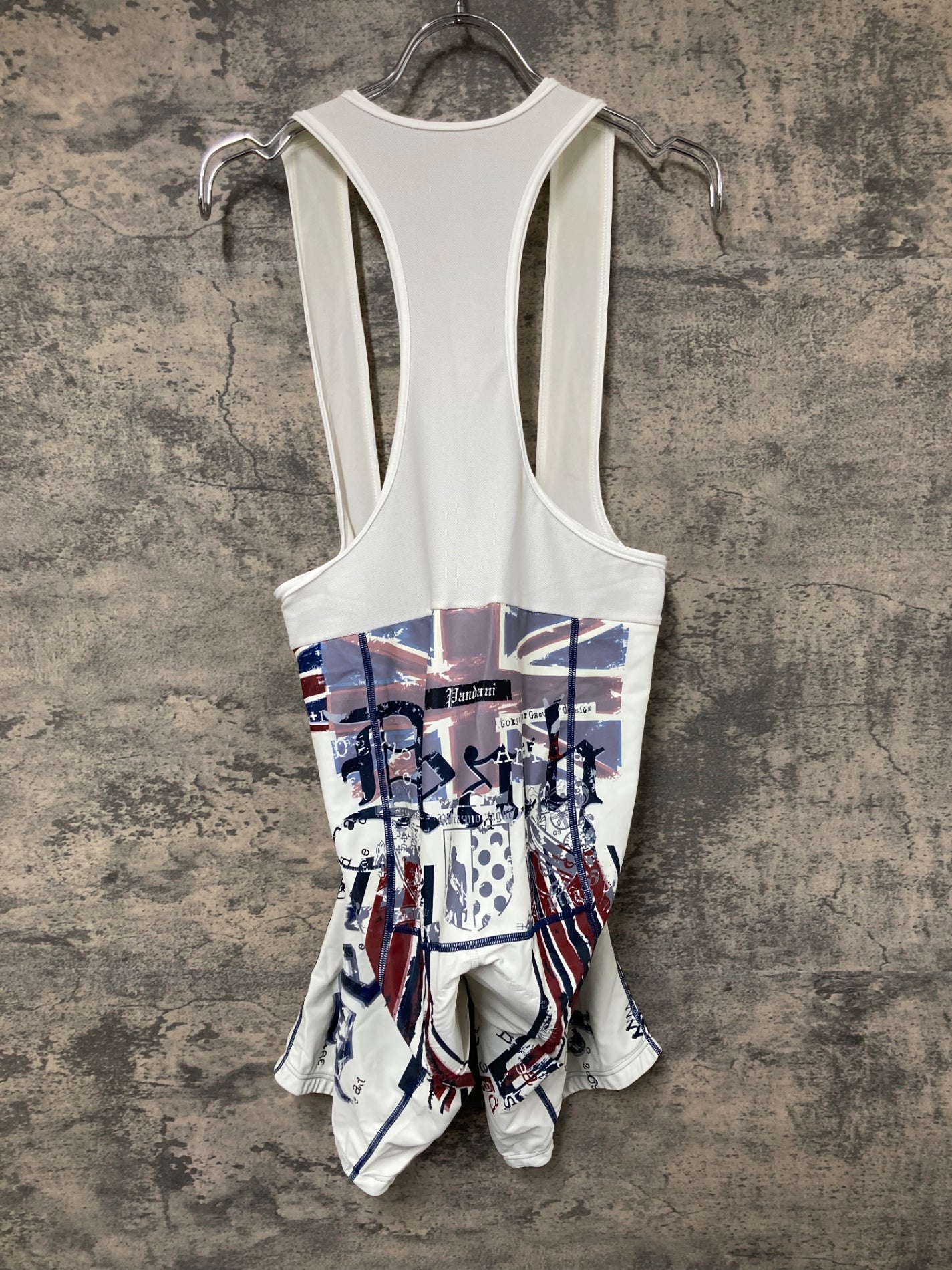 IY626 パンダーニ Pandani ビブショーツ 白 L