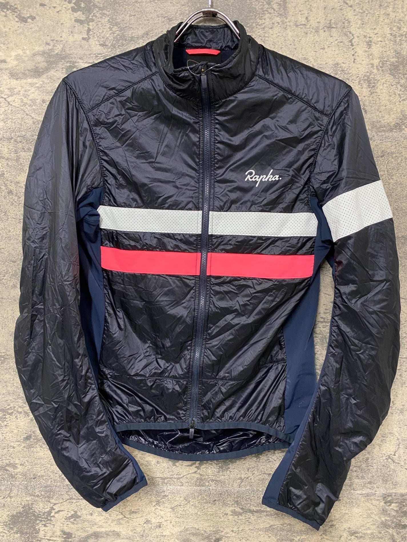 JC319 ラファ Rapha ブルべインサレーティッドジャケット BREVET INSULATED JACKET サイクルジャケット 黒 S