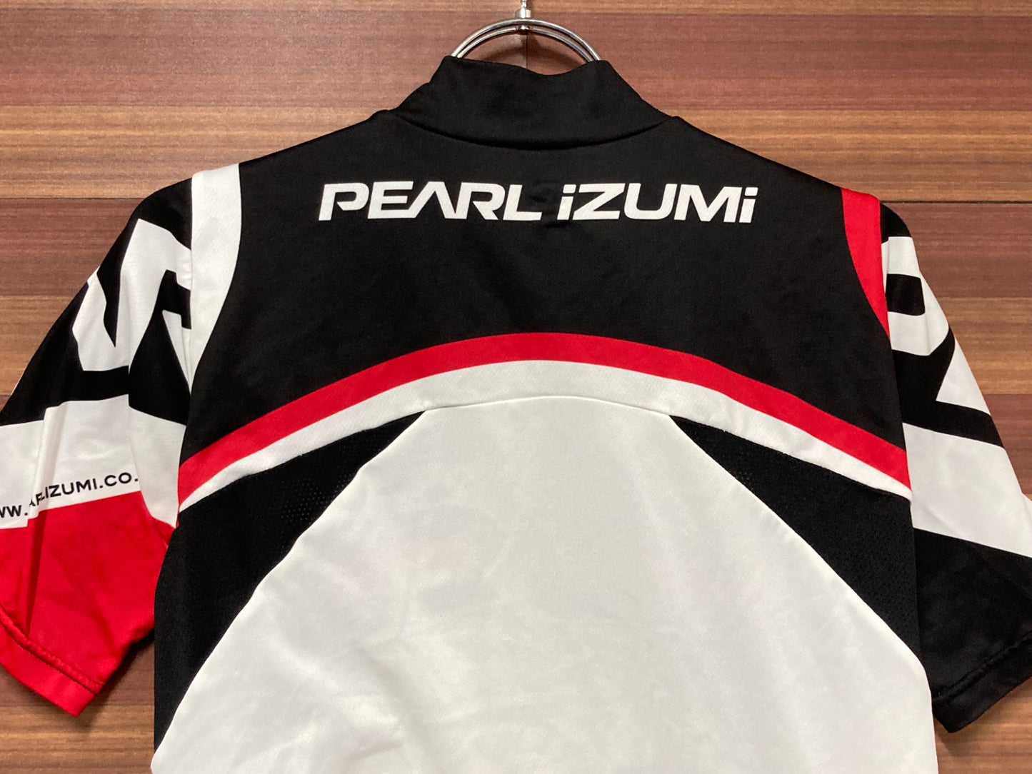 IN180 パールイズミ PEARL iZUMi 半袖 サイクルジャージ 白 黒 M