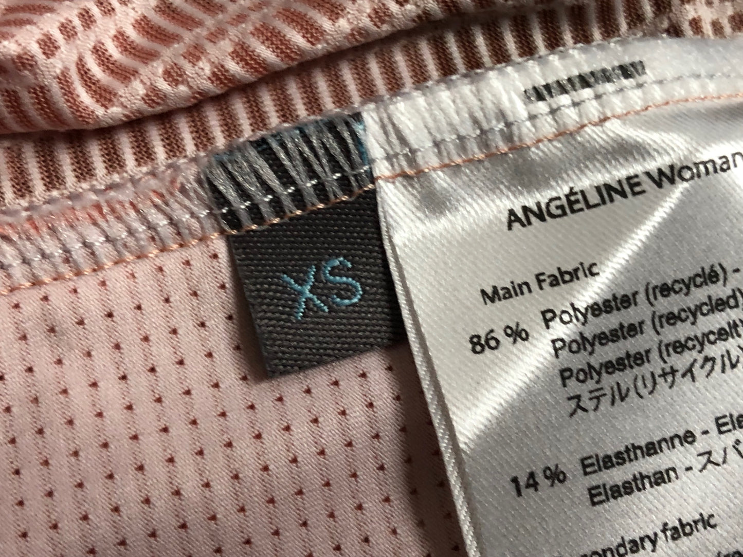 IN556 カフェドシクリステ Cafe du Cycliste ANGELINE Woman 半袖 サイクルジャージ オレンジ XS レディース