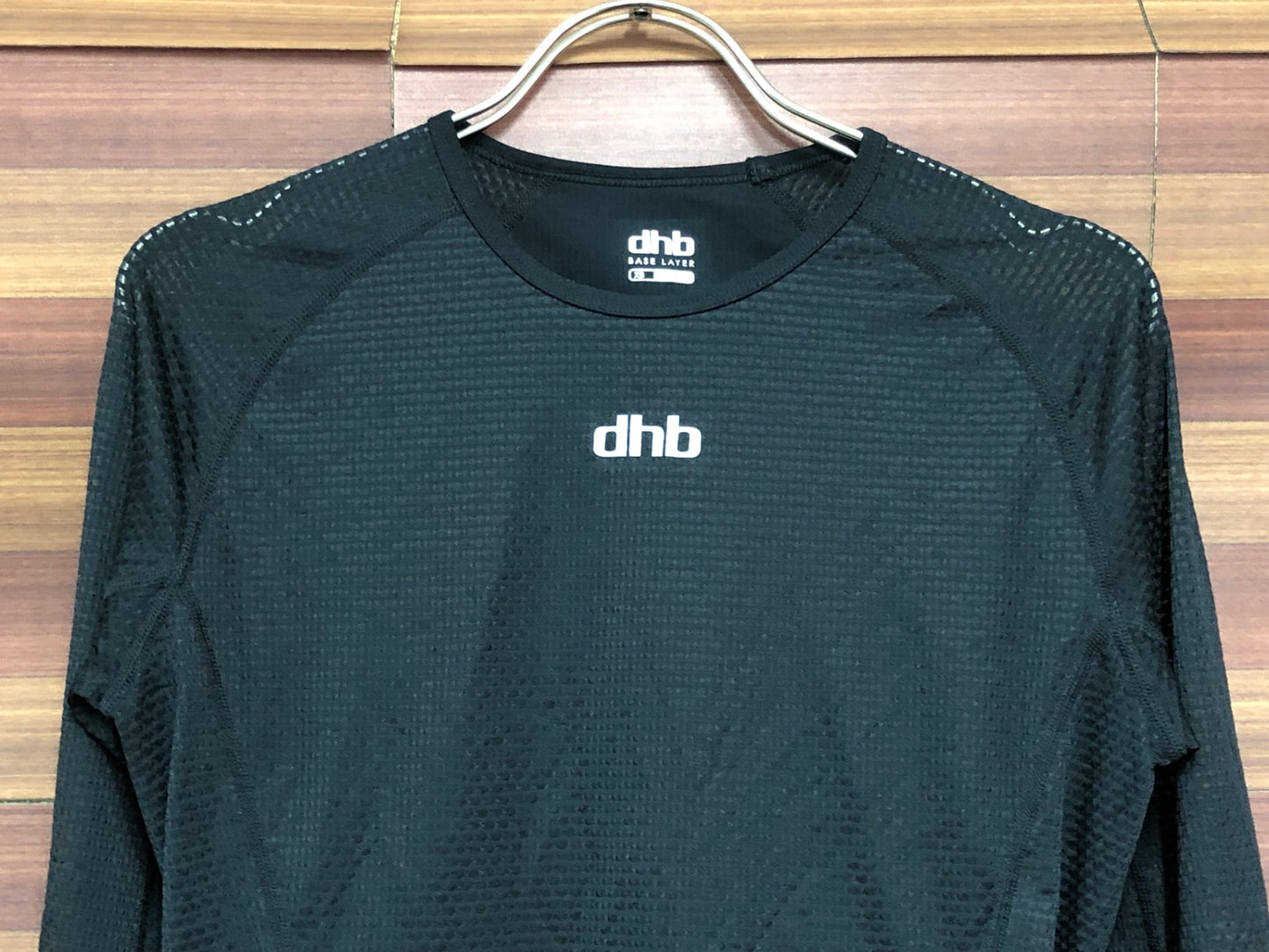 IU245 dhb 長袖 べースレイヤー 黒 XS