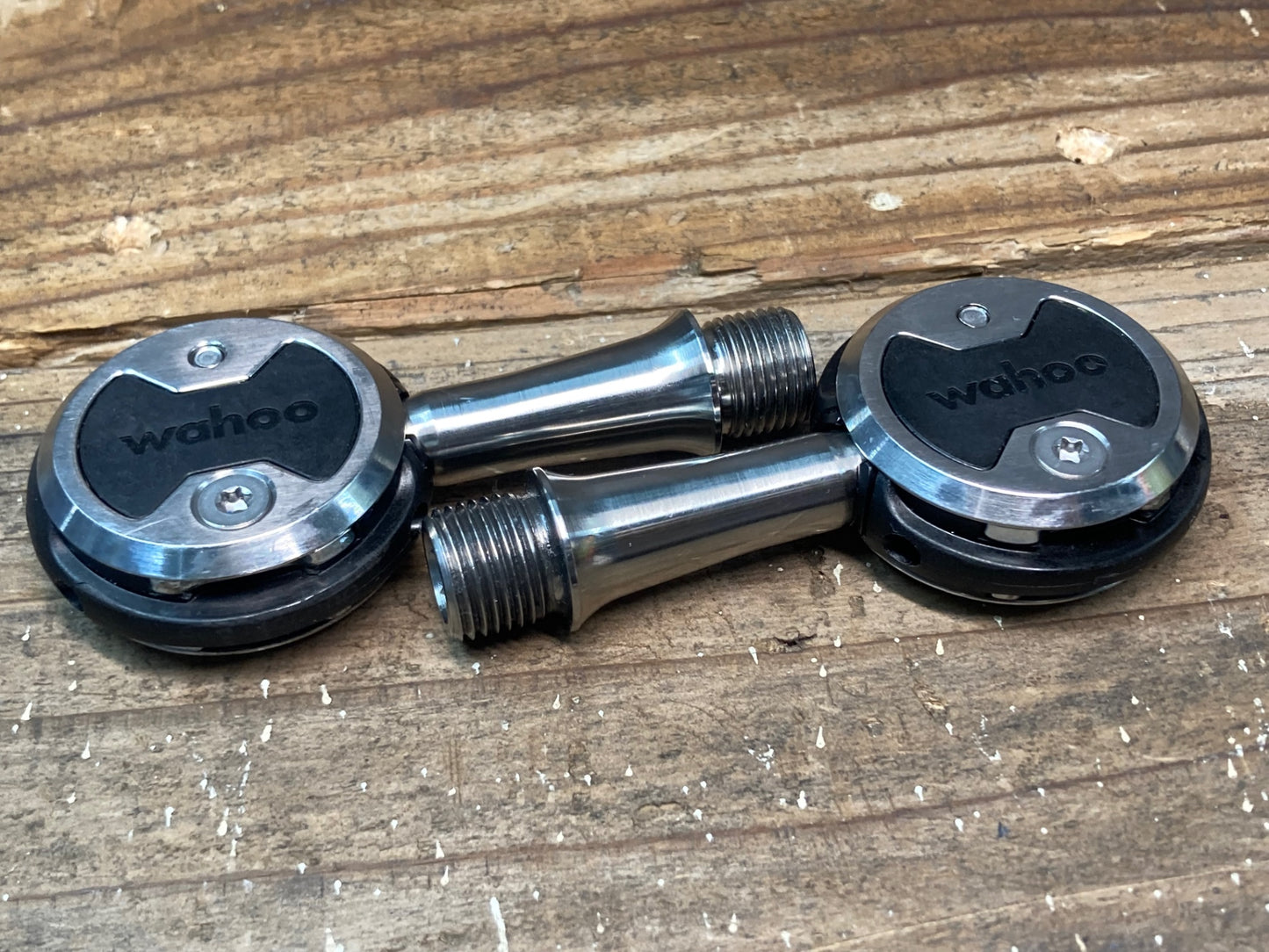 IL553 ワフー WAHOO SPEEDPLAY ペダル ステンレスシャフト ビンディングペダル クリート付き