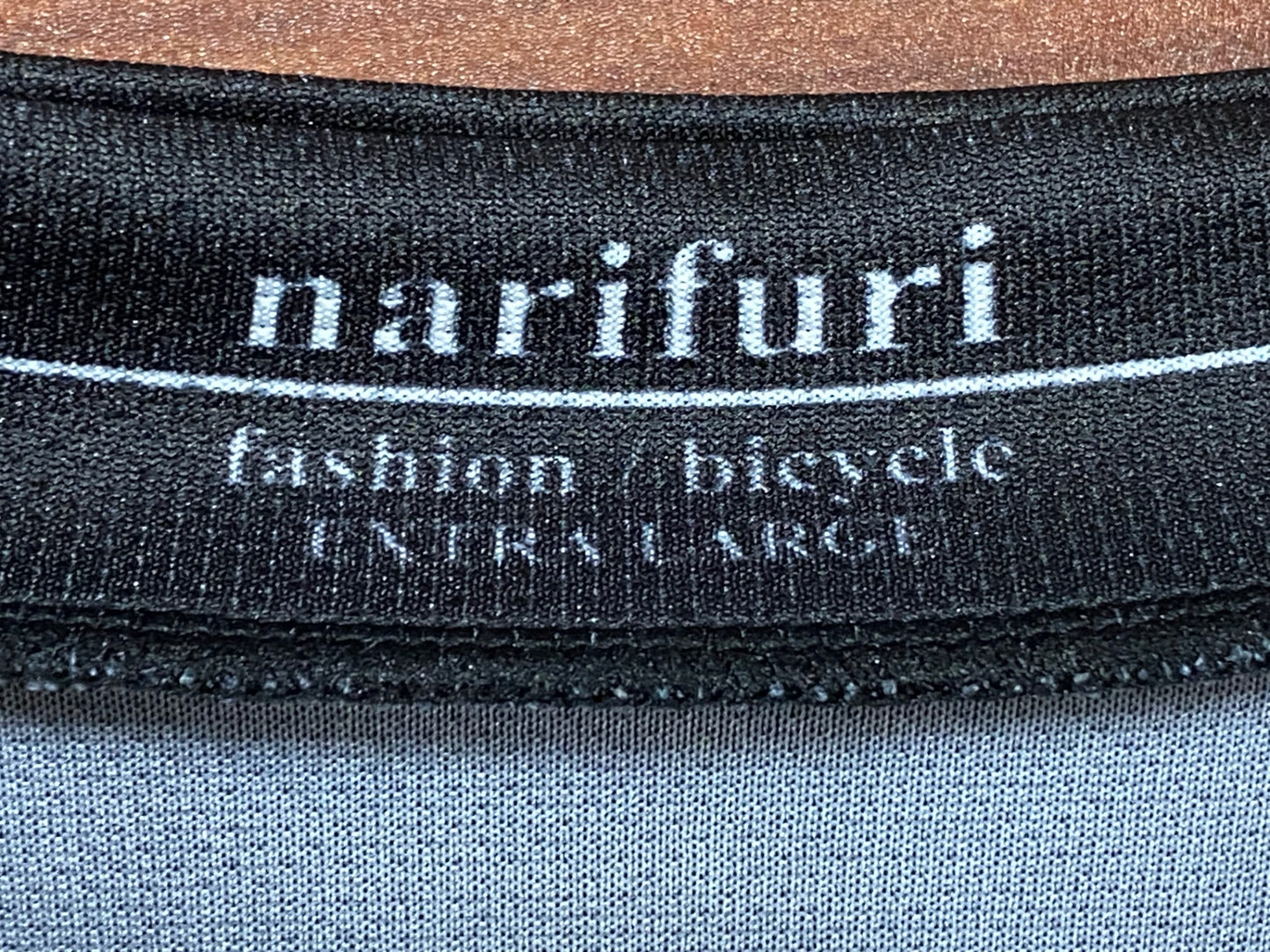 IT574 ナリフリ narifuri 半袖サイクルジャージ 黒 XL