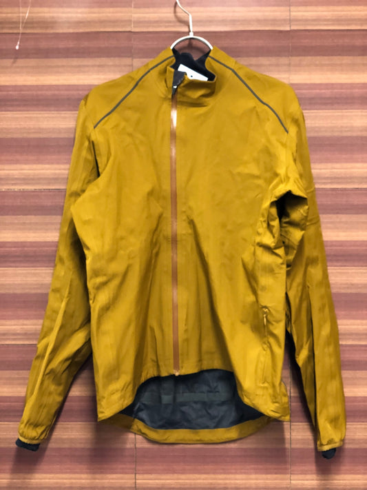 IP271 ラファ Rapha HARD SHELL JACKET 長袖 サイクルジャケット 茶 M