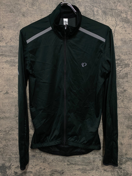 IU416 パールイズミ PEARL iZUMi 長袖 サイクルジャージ 黒 深緑 L