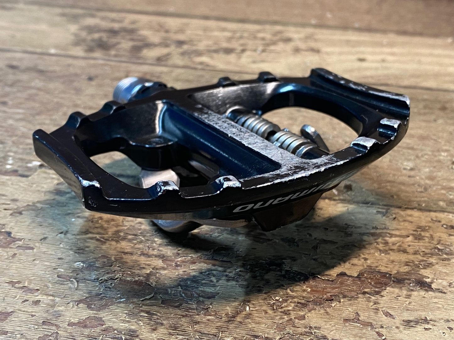 IJ671 シマノ SHIMANO PD-A530 ビンディングペダル SPD 片面フラット