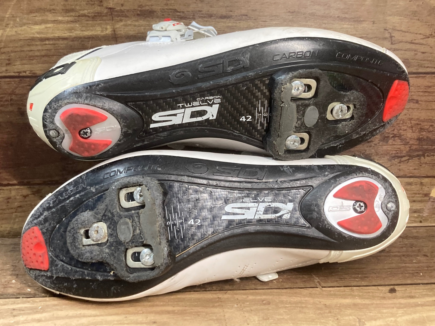 IE723 シディ SiDI エルゴ ERGO 5 ビンディングシューズ SPD-SL 白 EU42 ※汚れ、ソール傷