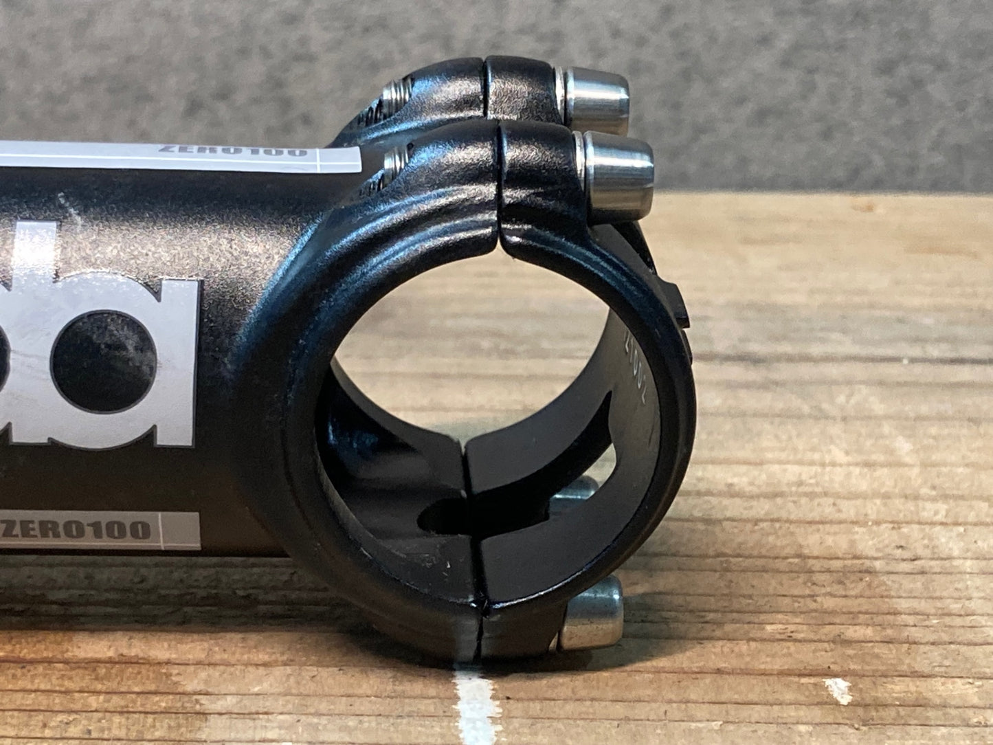 IM555 デダ Ddeda ゼロ ZERO 100 SERVIZIO CORSE アルミステム 黒 120mm Φ31.7 OS