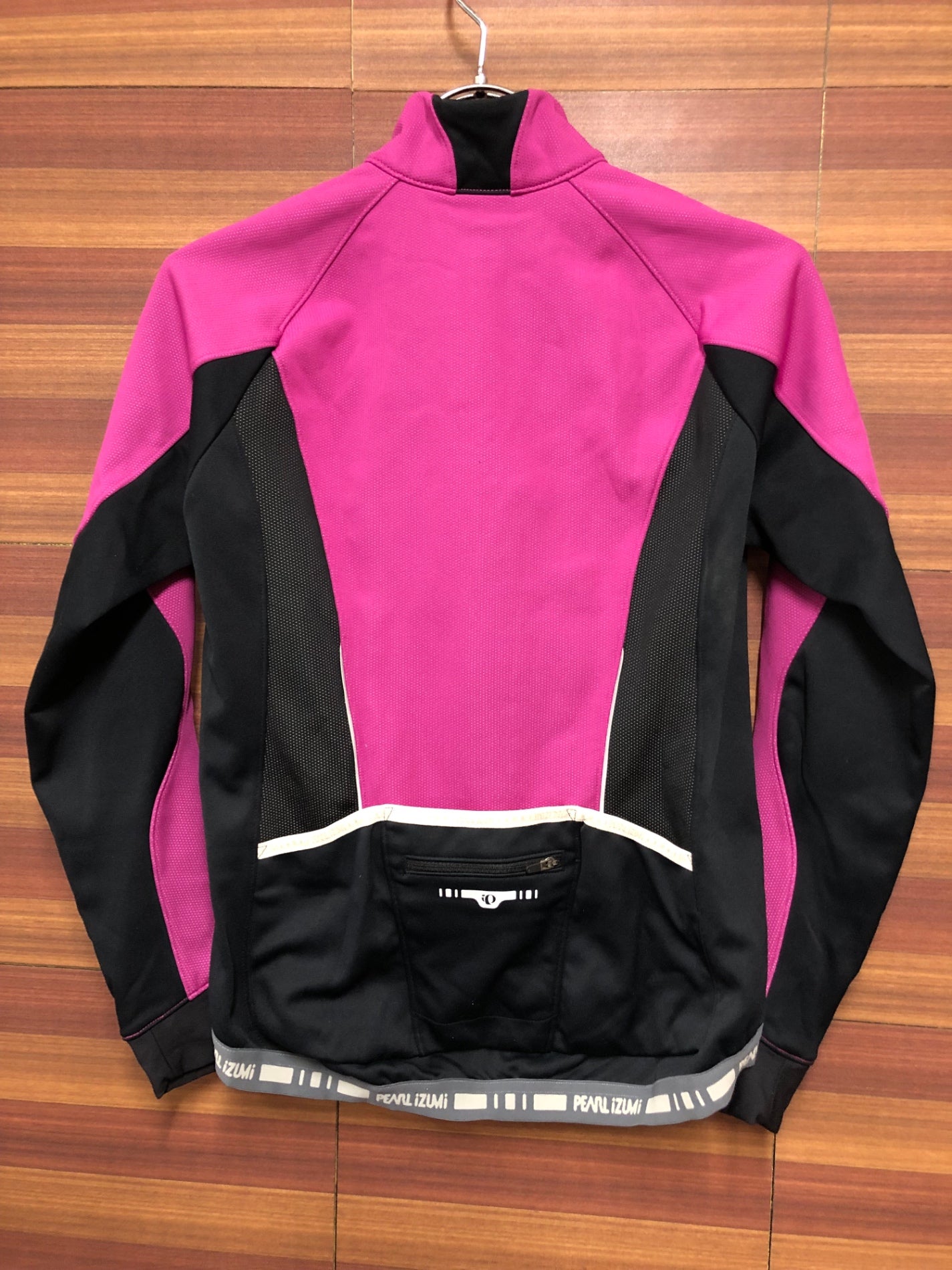 IL905 パールイズミ PEARL iZUMi 長袖 サイクルジャケット 黒 ピンク レディース S 裏起毛