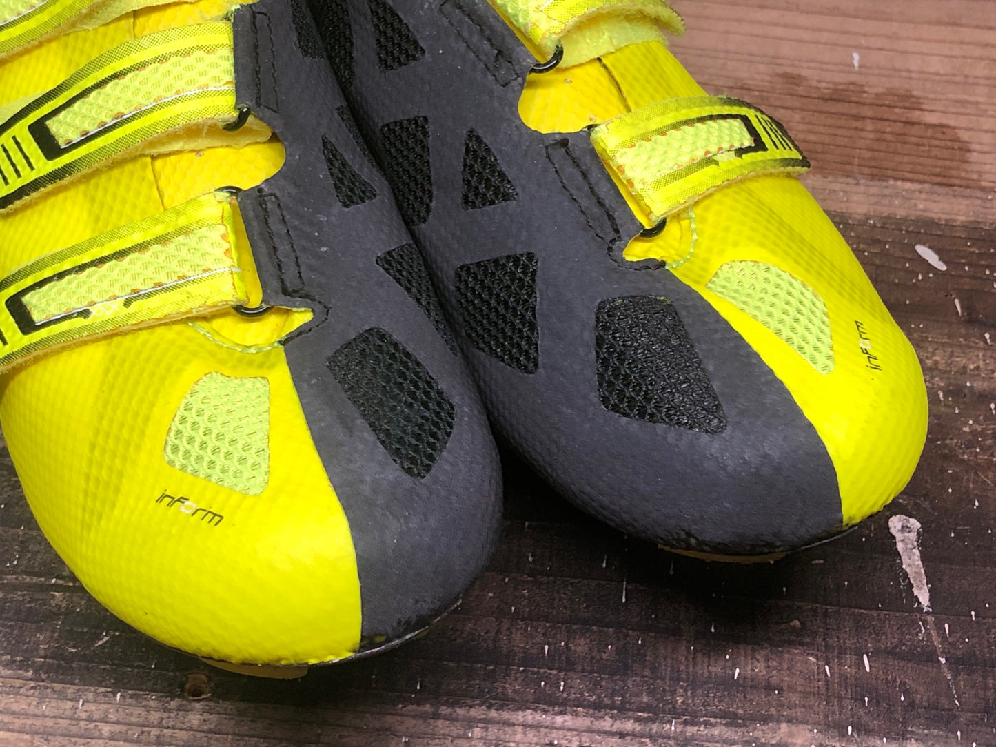 IN966 ボントレガー BONTRAGER XXX ビンディング シューズ EU42 黄色