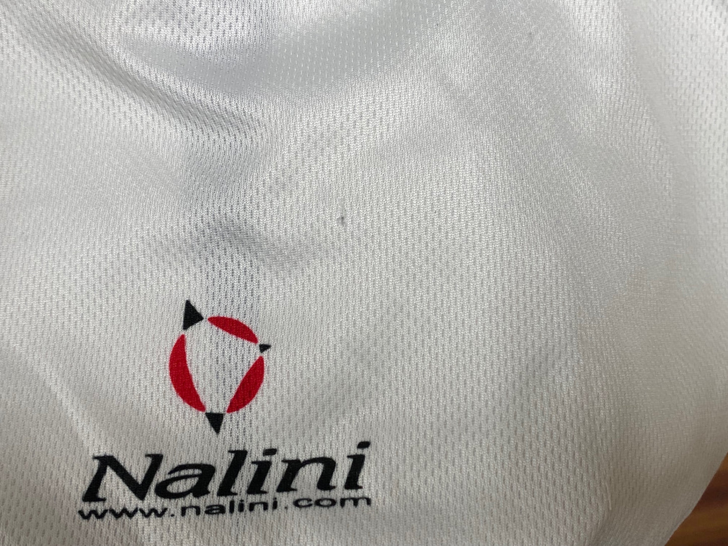 IE500 ナリーニ Nalini 半袖 サイクルジャージ 白 L