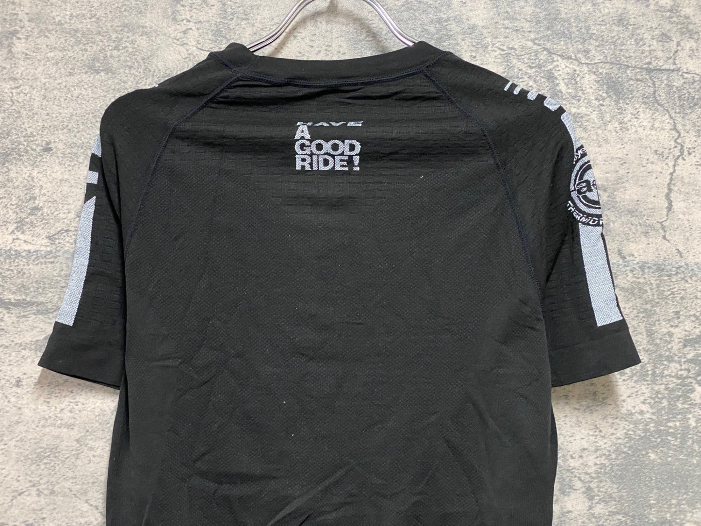 JB290 アソス assos SKINFOIL 2.4 半袖 ベースレイヤー 黒 SIZE2 SPRING/FALL