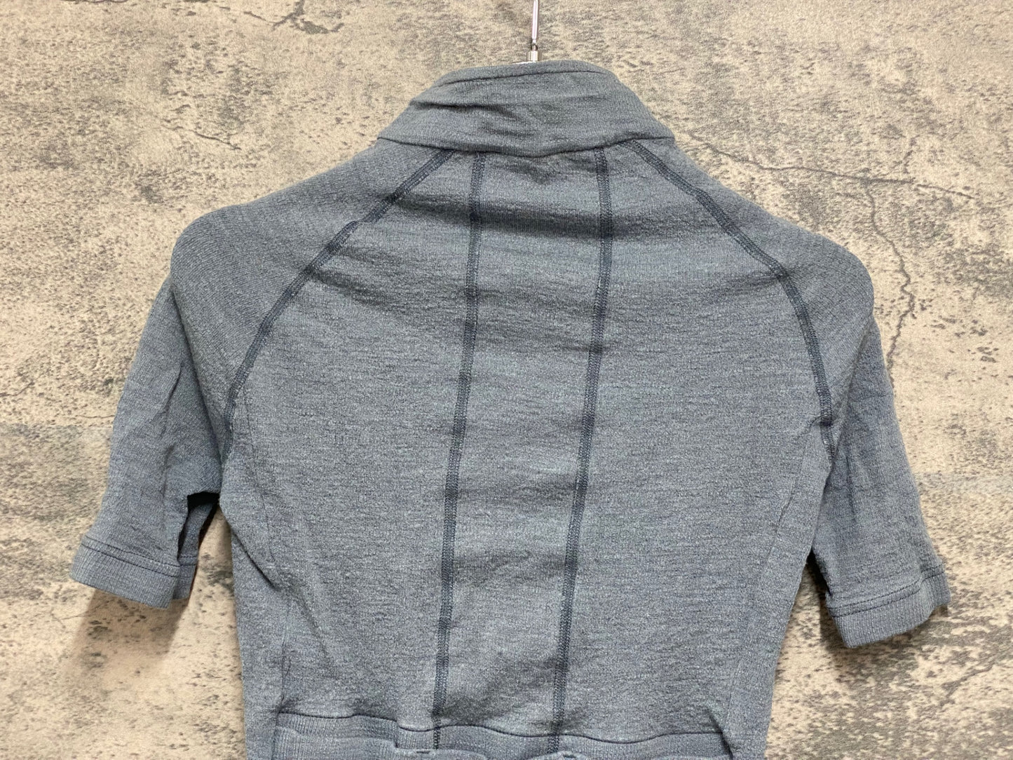 IZ424 カフェドシクリステ Cafe du Cycliste Marina Men 半袖 サイクルジャージ グレー レディース S