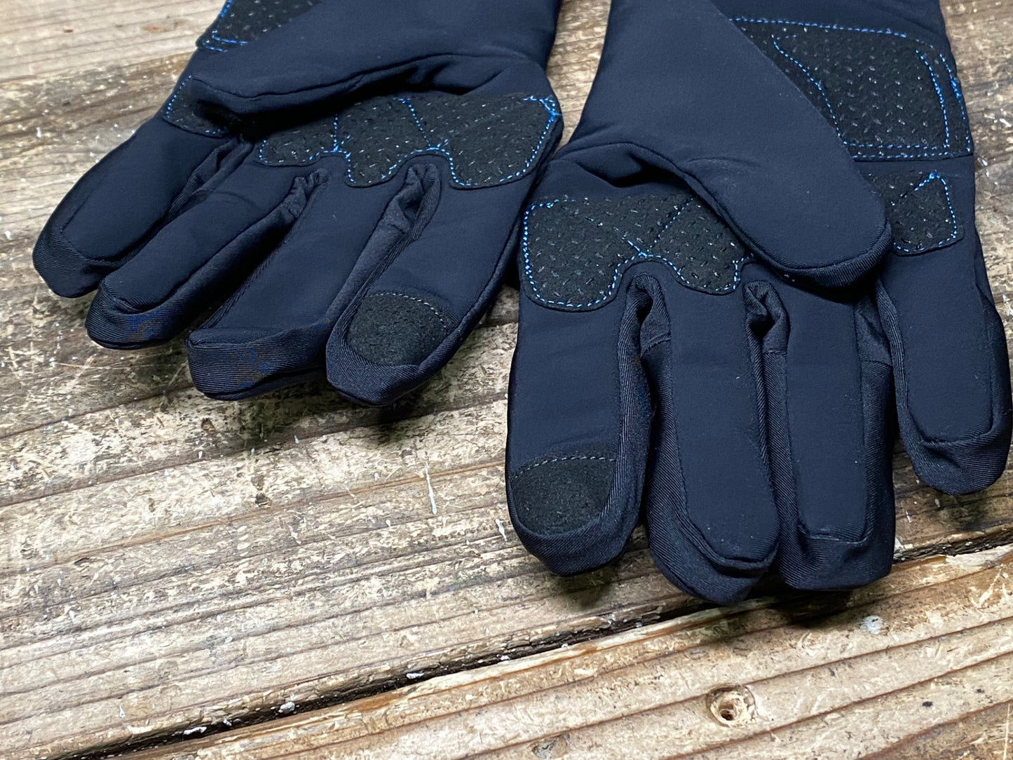 IU537 アソス assos WINTER GLOVES EVO 長指 グローブ 黒 M 裏起毛