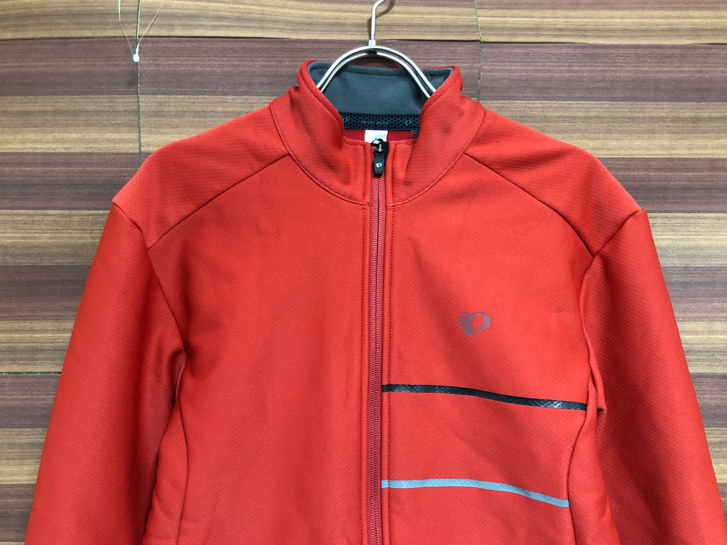 IP908 パールイズミ PEARL iZUMi 長袖 サイクルジャケット 赤 XL 裏起毛