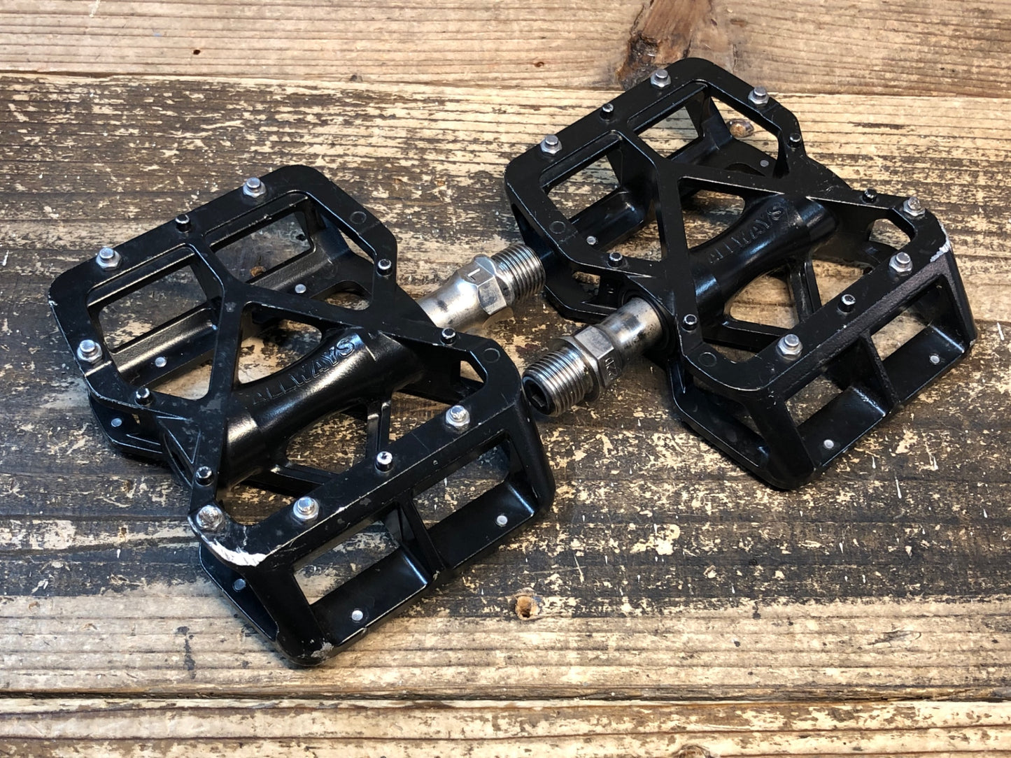 IX981 三ヶ島 MKS オールウェイズ ALLWAYS フラットペダル 黒