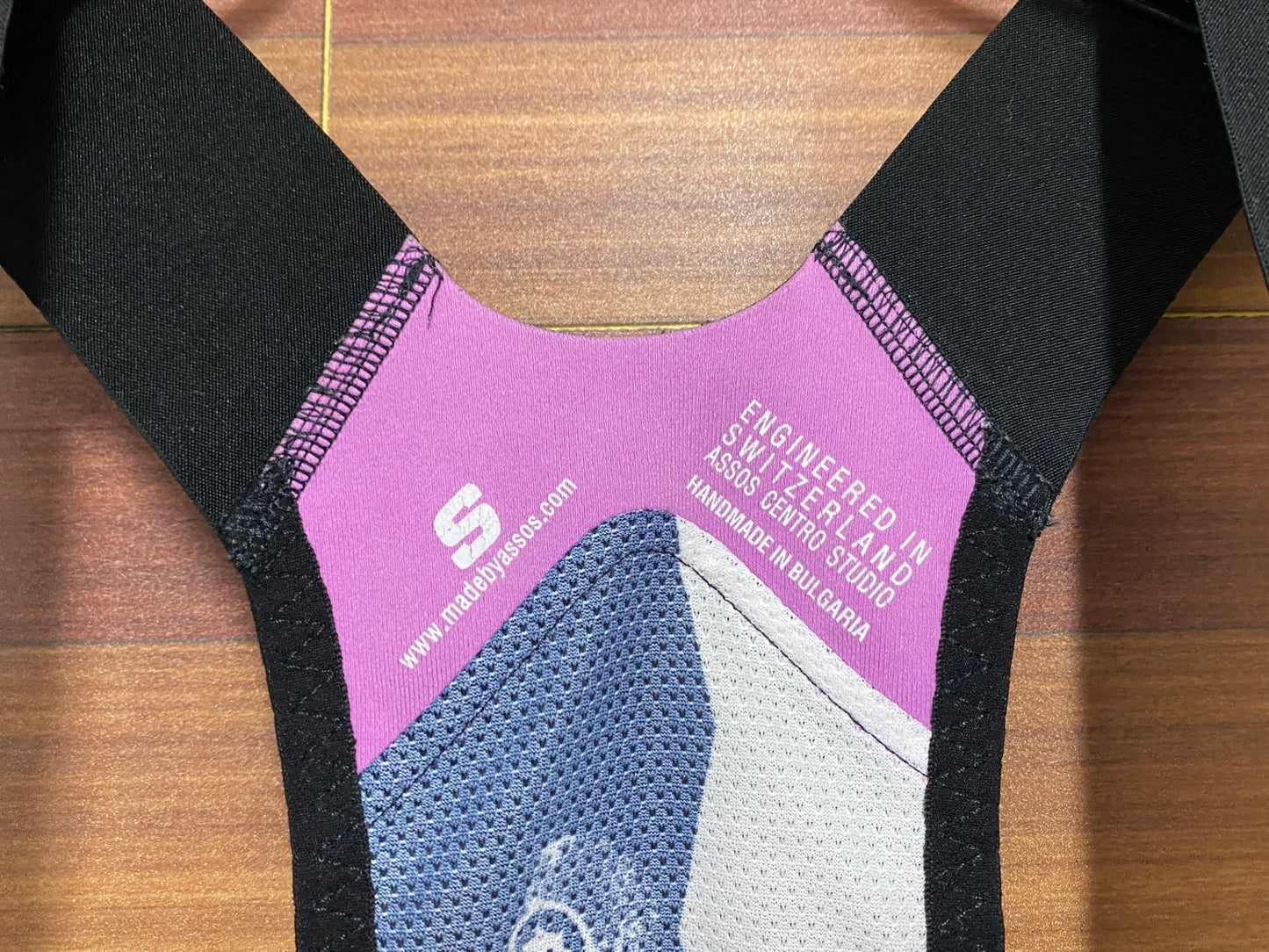 ID019 アソス assos ST.EQUIPE ビブショーツ 黒 S ※パッドスレ