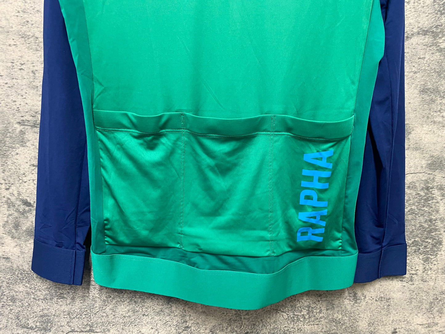 IX582 ラファ RAPHA PRO TEAM LONG SLEEVE TRAINING JERSEY 長袖 サイクルジャージ 緑 M