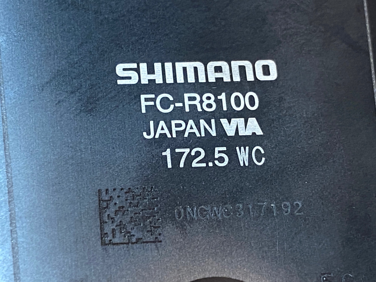 IZ351 シマノ SHIMANO アルテグラ ULTEGRA FC-R8100 クランクセット 172.5mm 52/36T