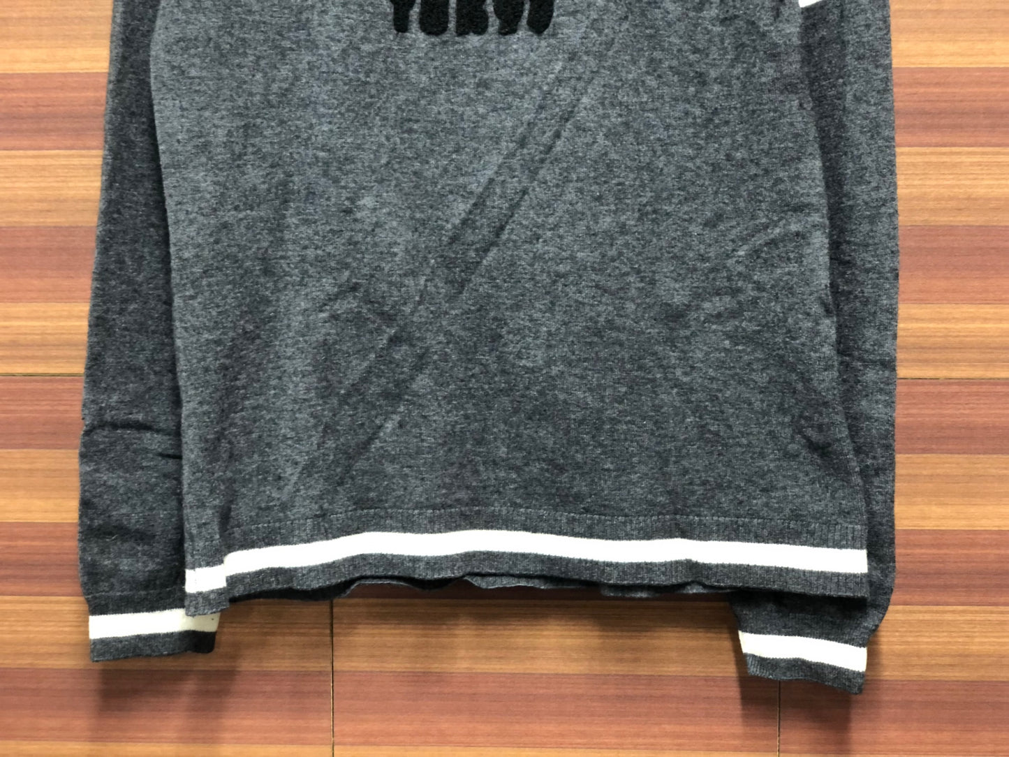 IQ345 トーキョーウィールズ TOKYO WHEELS 長袖 ニット S グレー