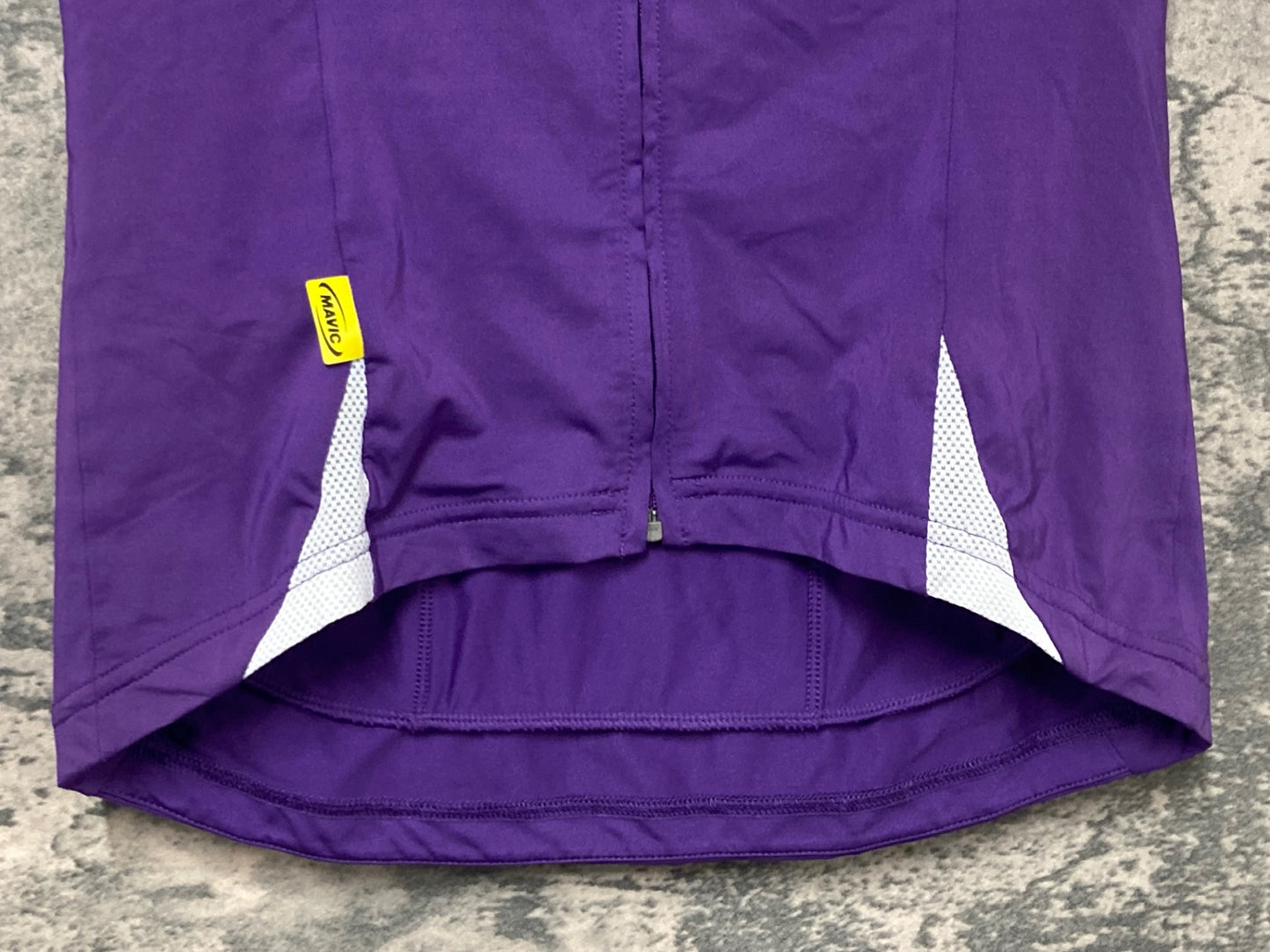 IV535 マヴィック MAVIC 半袖 サイクルジャージ 紫 M