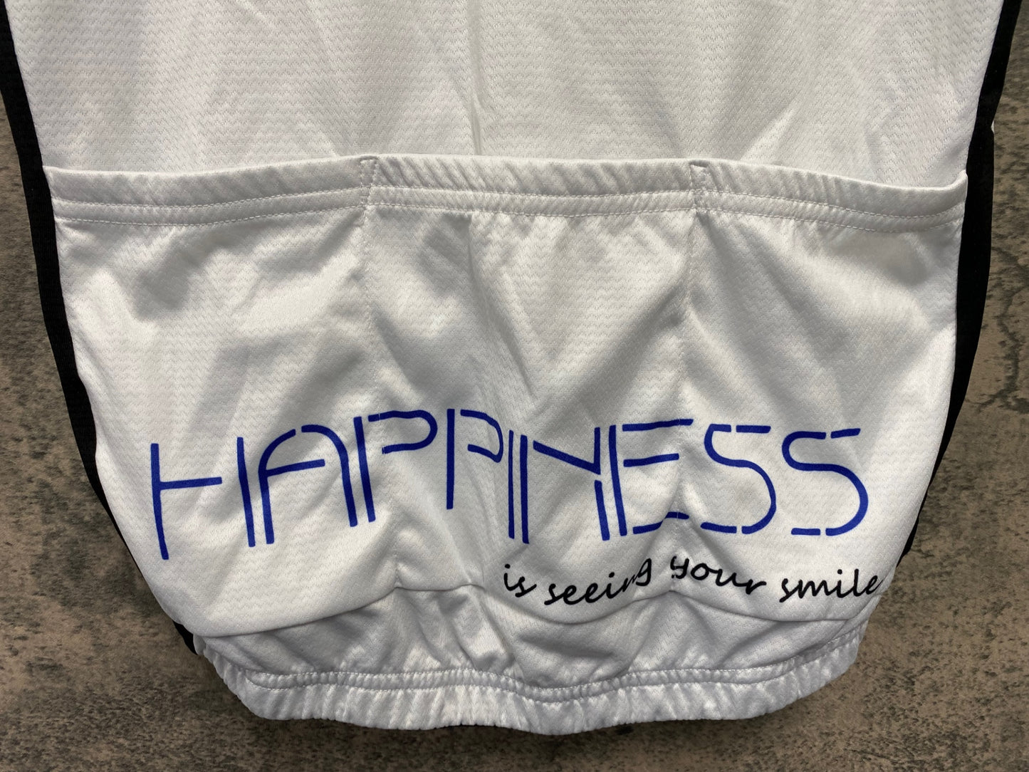 JA259 ジェッセージ GSG 半袖 サイクルジャージ 白 M