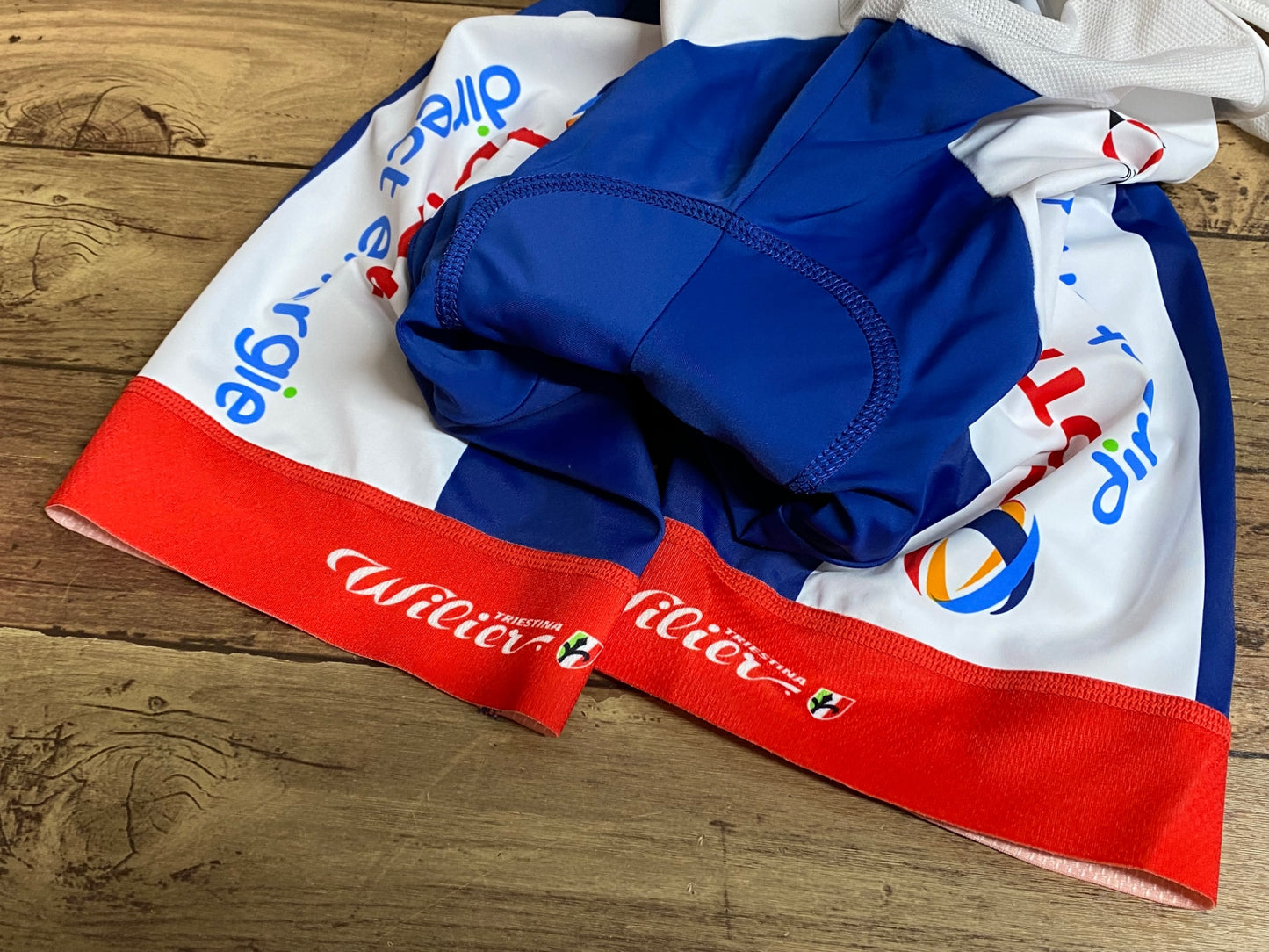 IN806 ナリーニ Nalini ビブショーツ 青 白 2