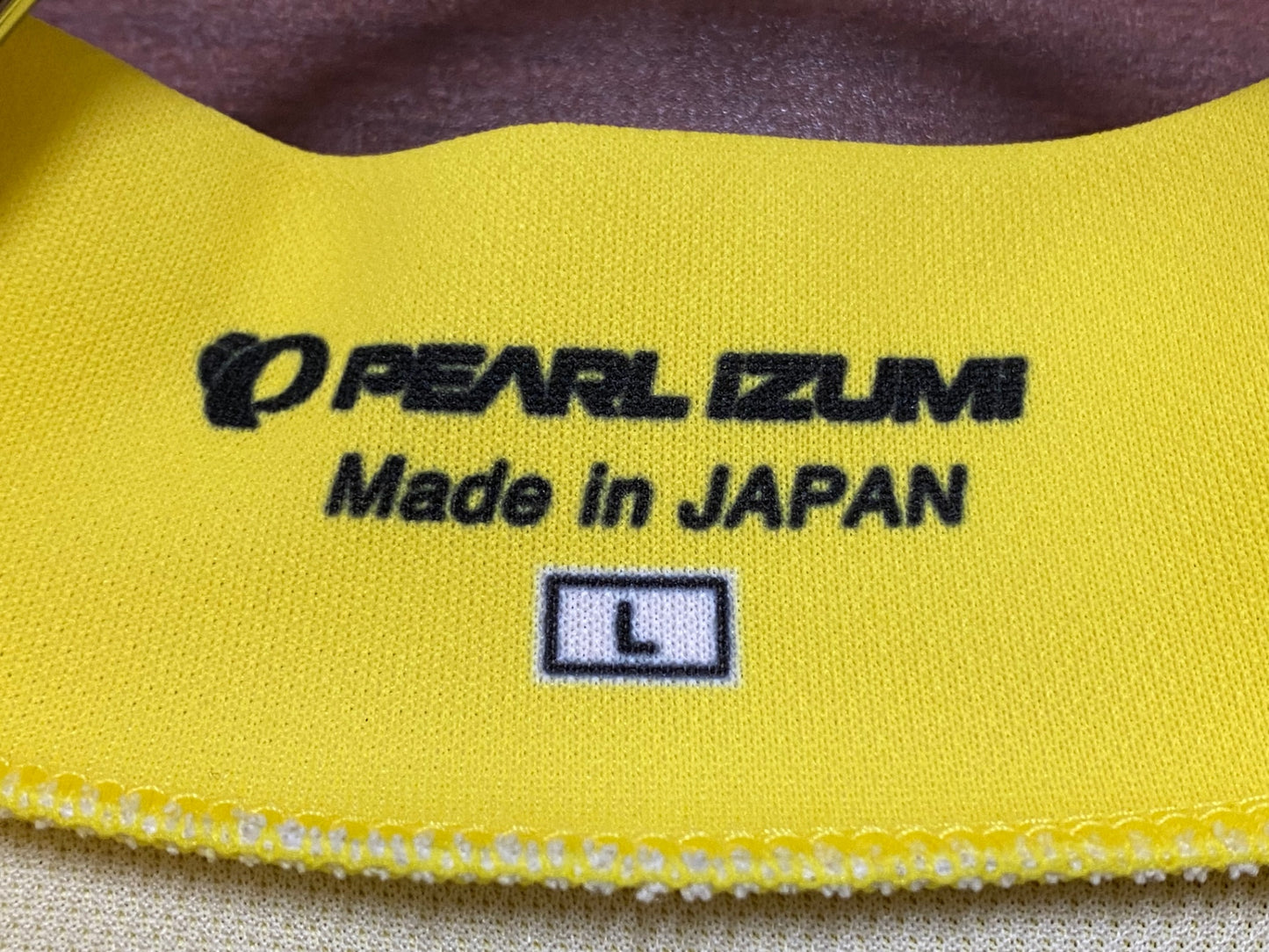 IH488 パールイズミ PEARL IZUMI 半袖 サイクルジャージ 渋谷 ご当地 L 黄