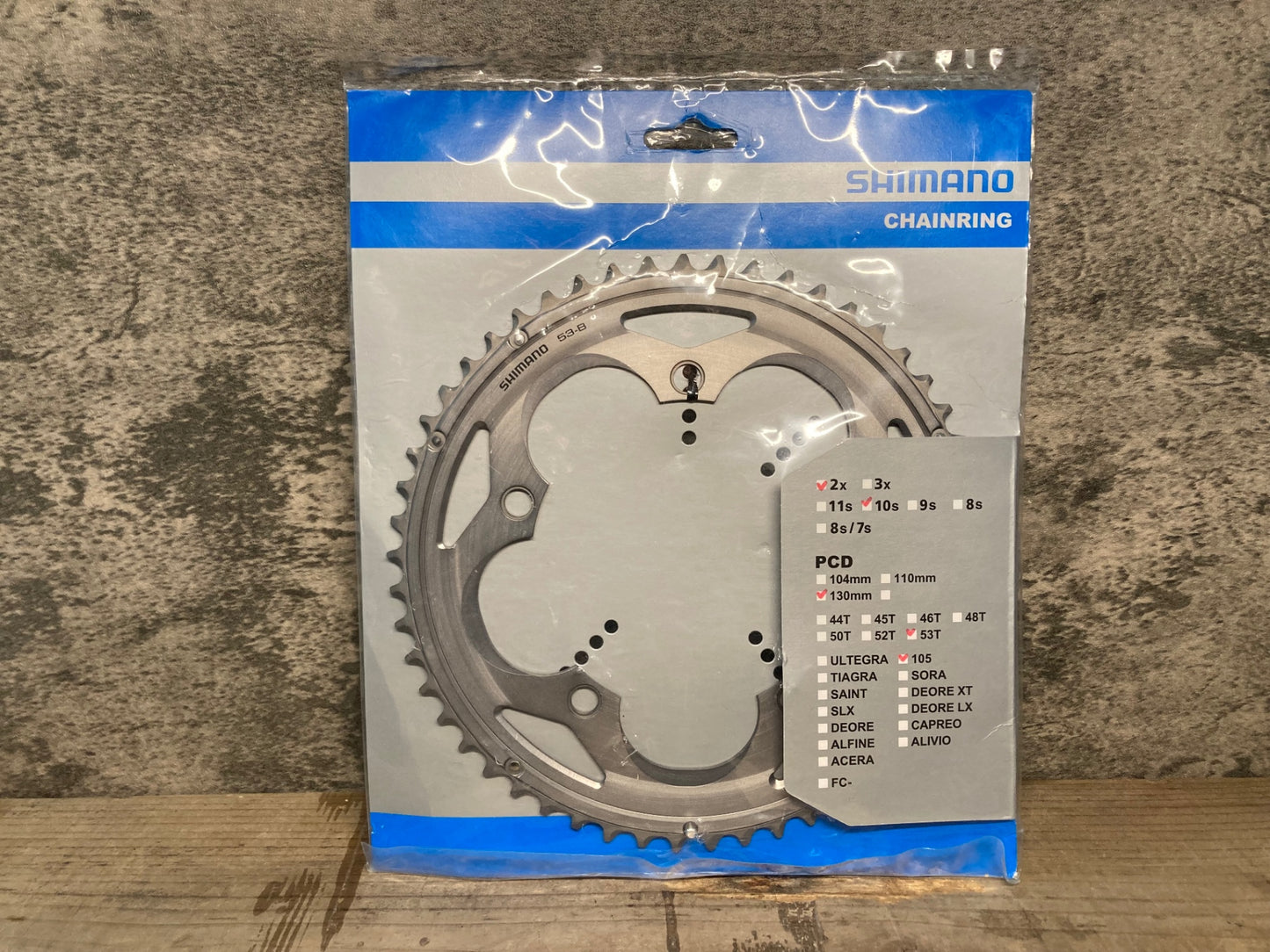 IQ424 シマノ SHIMANO 105 FC-5700 チェーンリング 53T PCD130 10S 未使用