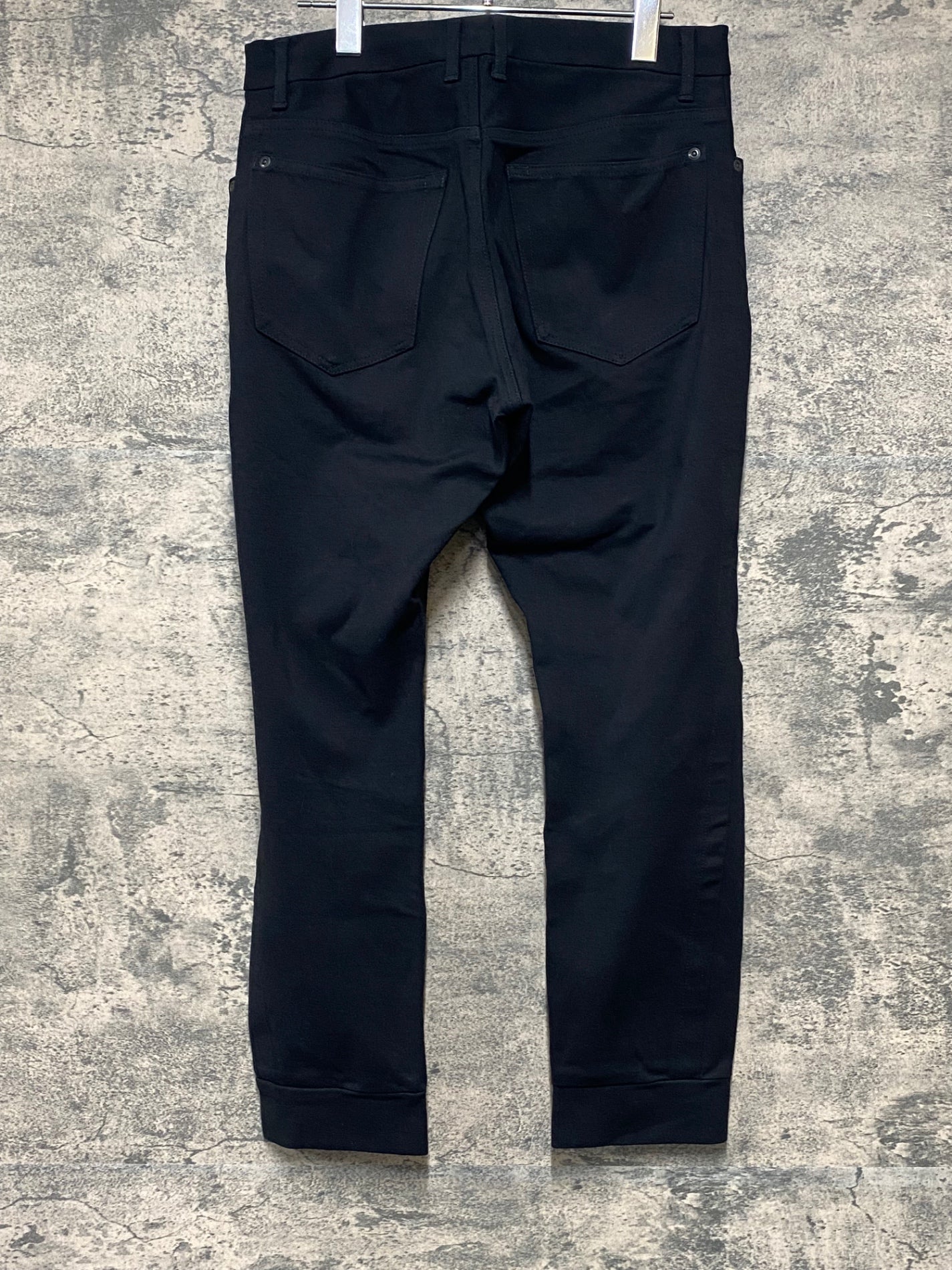 JB779 ナリフリ narifuri バイシクル 5ポケットパンツ 黒 S