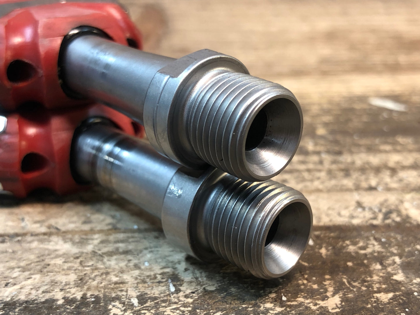 IW650 スピードプレイ SPEEDPLAY ZERO ビンディングペダル ステンレスシャフト 赤