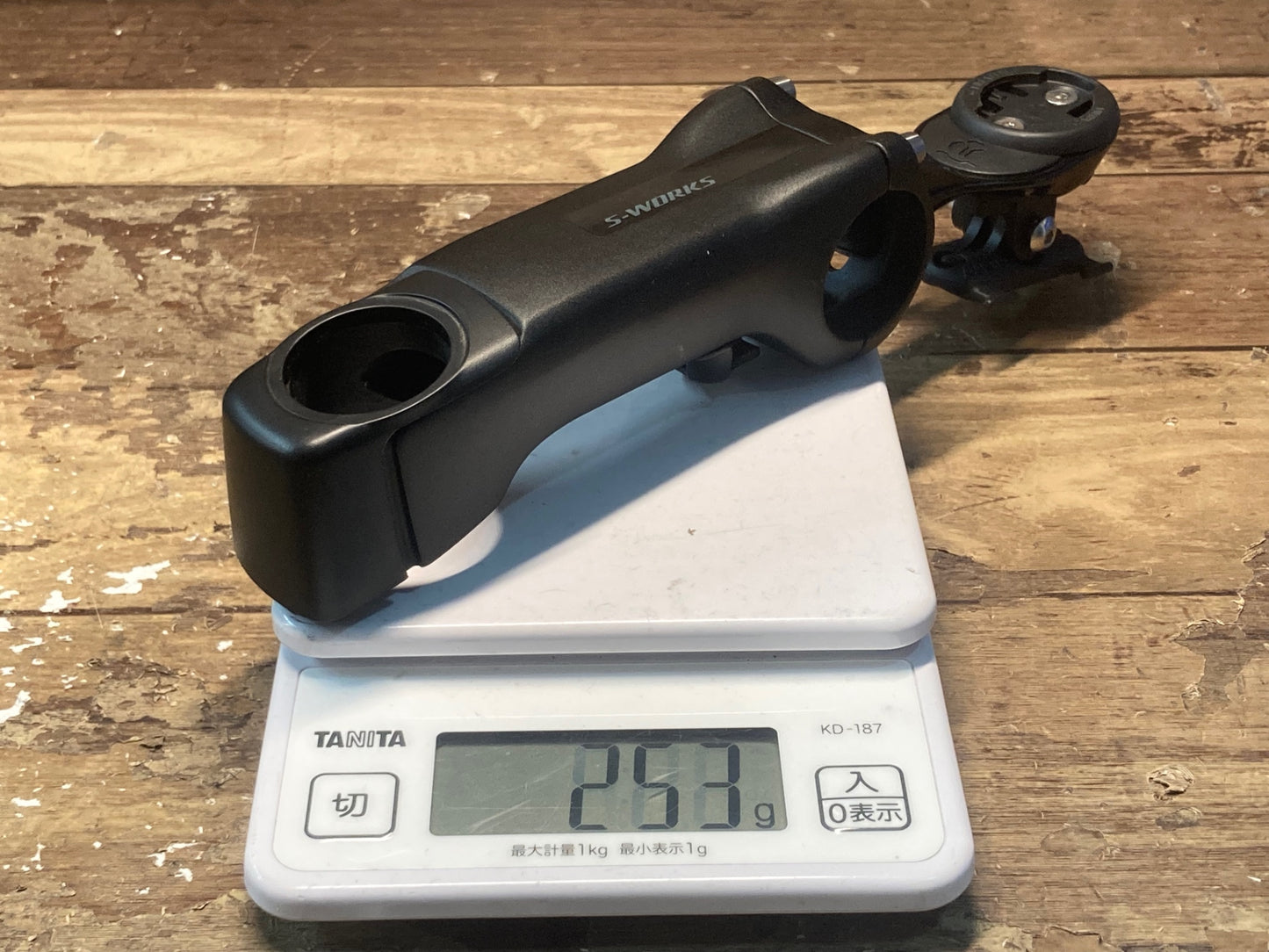 IK335 スペシャライズド SPECIALIZED S-WORKS TARMAC STEM アルミ ステム 黒 110mm Φ31.8 OS 12° マウント付属