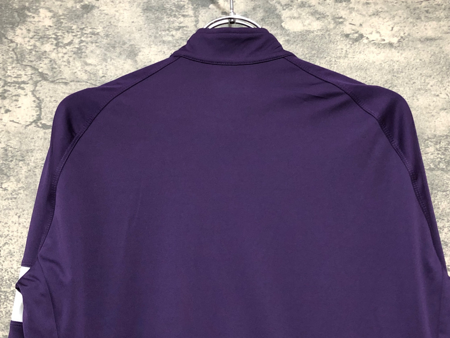 IY241 ラファ Rapha CORE LONG SLEEVE JERSEY 長袖 サイクルジャージ 紫 M 裏起毛