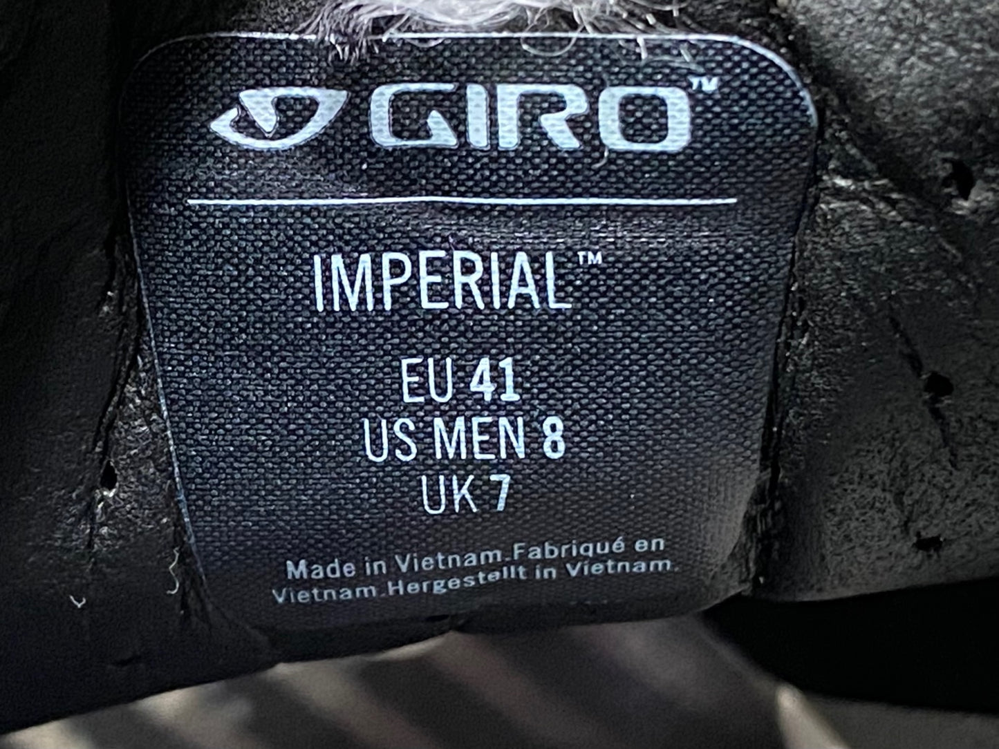 II181 ジロ GIRO インペリアル IMPERIAL ビンディングシューズ EU41 白 SPD-SL