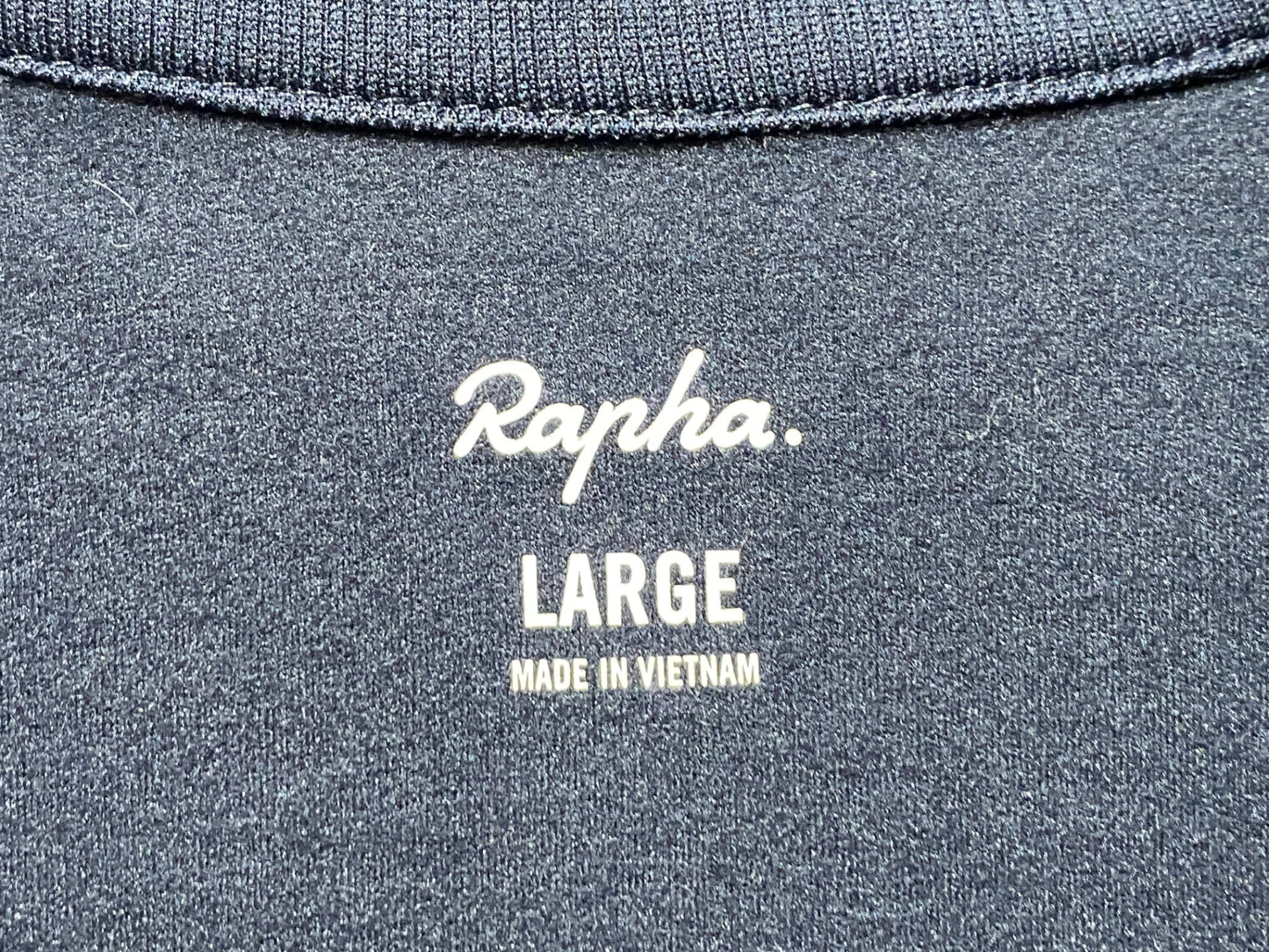 IT844 ラファ Rapha CORE LONG SLEEVE JERSEY 長袖 サイクルジャージ 黒 L 裏起毛